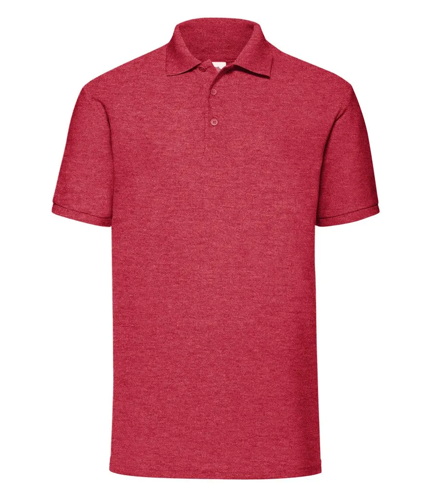 65/35 Polo | VINTAGE HEATHER RED