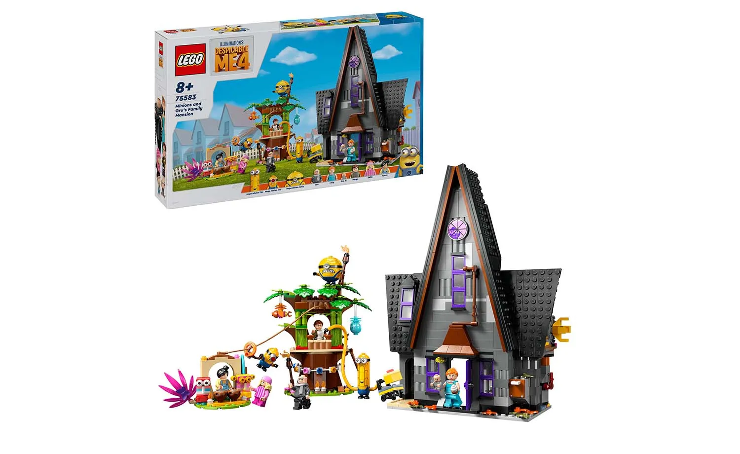 75583 | LEGO® Despicable Me Minions and Gru's Family Mansion