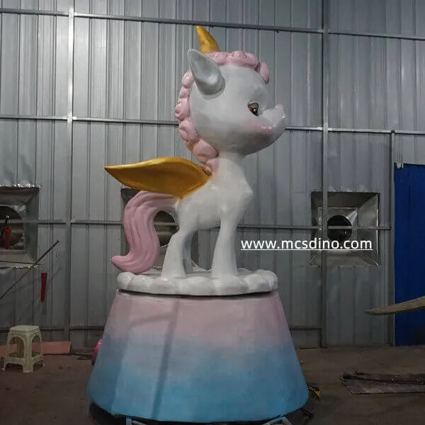 Animatronic Cartoon Unicorn Music Box-FM022