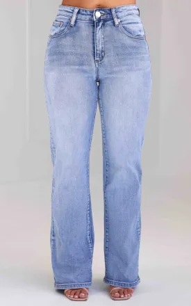 Atticus Straight Leg Jeans - Blue Wash