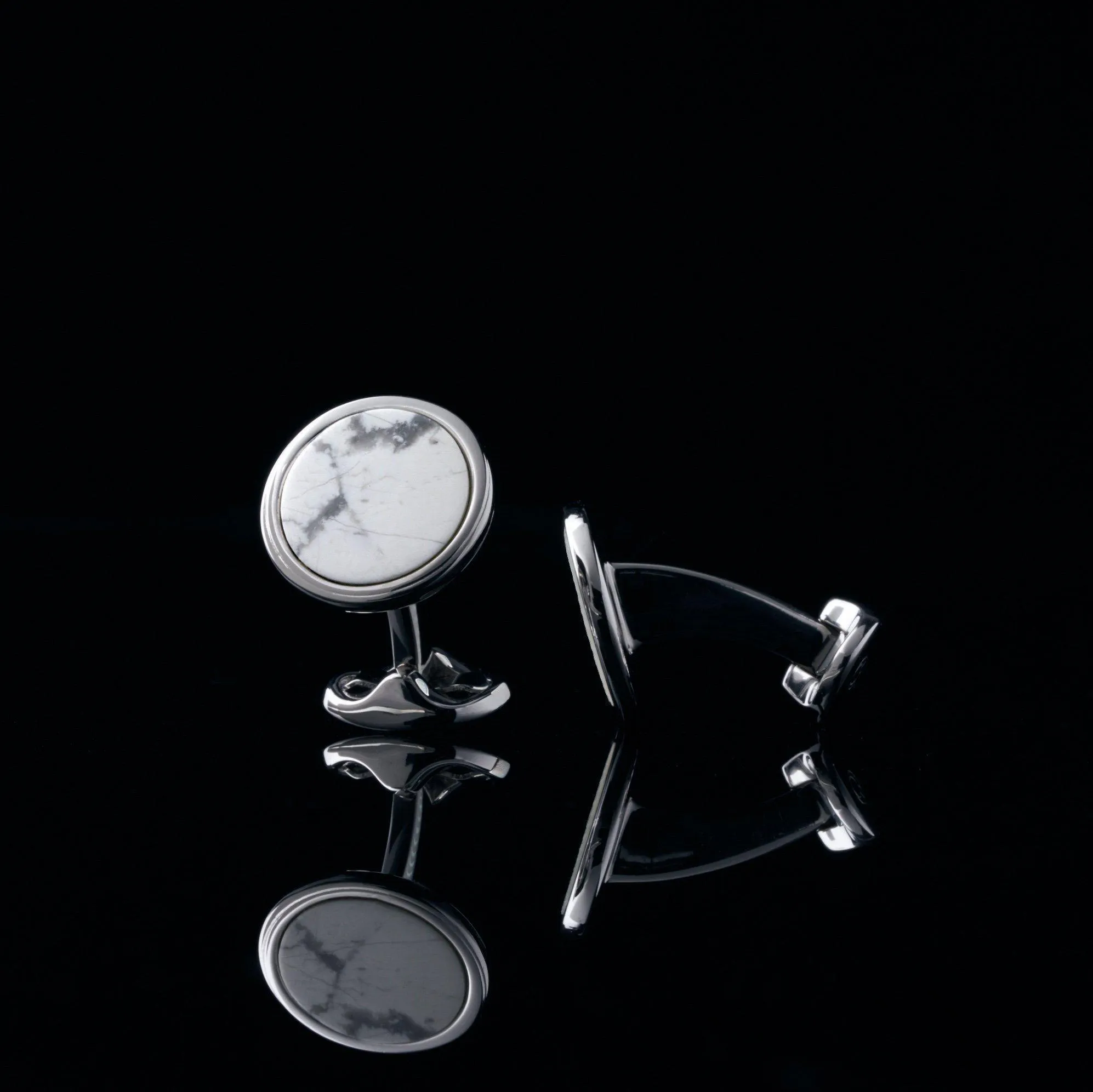 Azuro Classic Cufflinks | Crystal Cufflinks