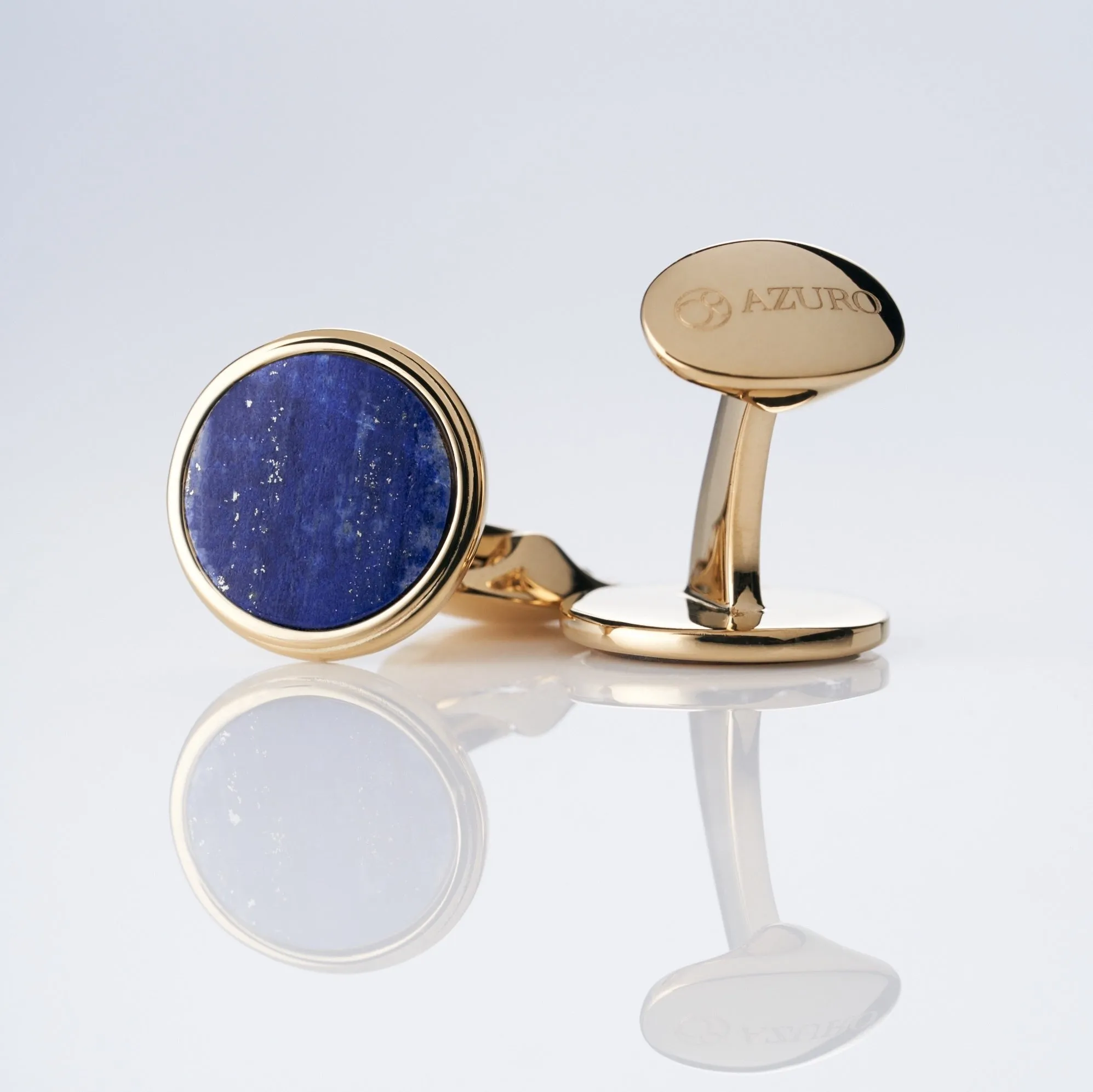 Azuro Classic Cufflinks | Crystal Cufflinks