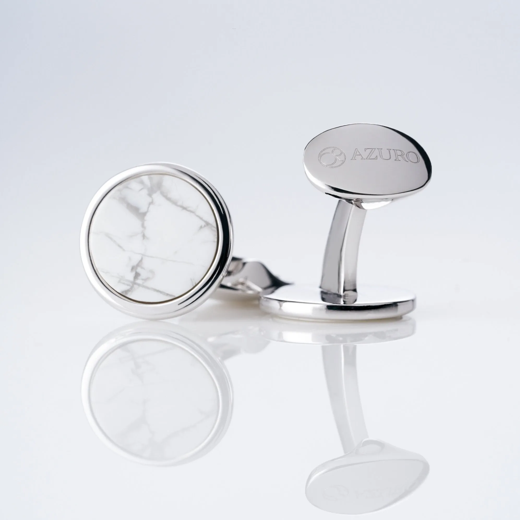 Azuro Classic Cufflinks | Crystal Cufflinks