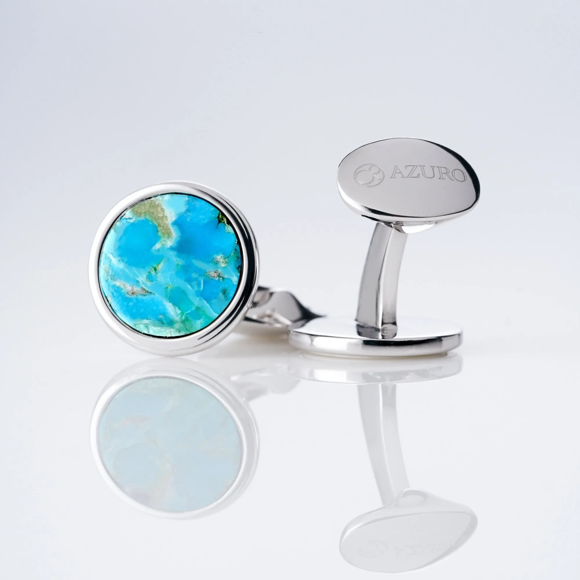 Azuro Classic Cufflinks | Crystal Cufflinks