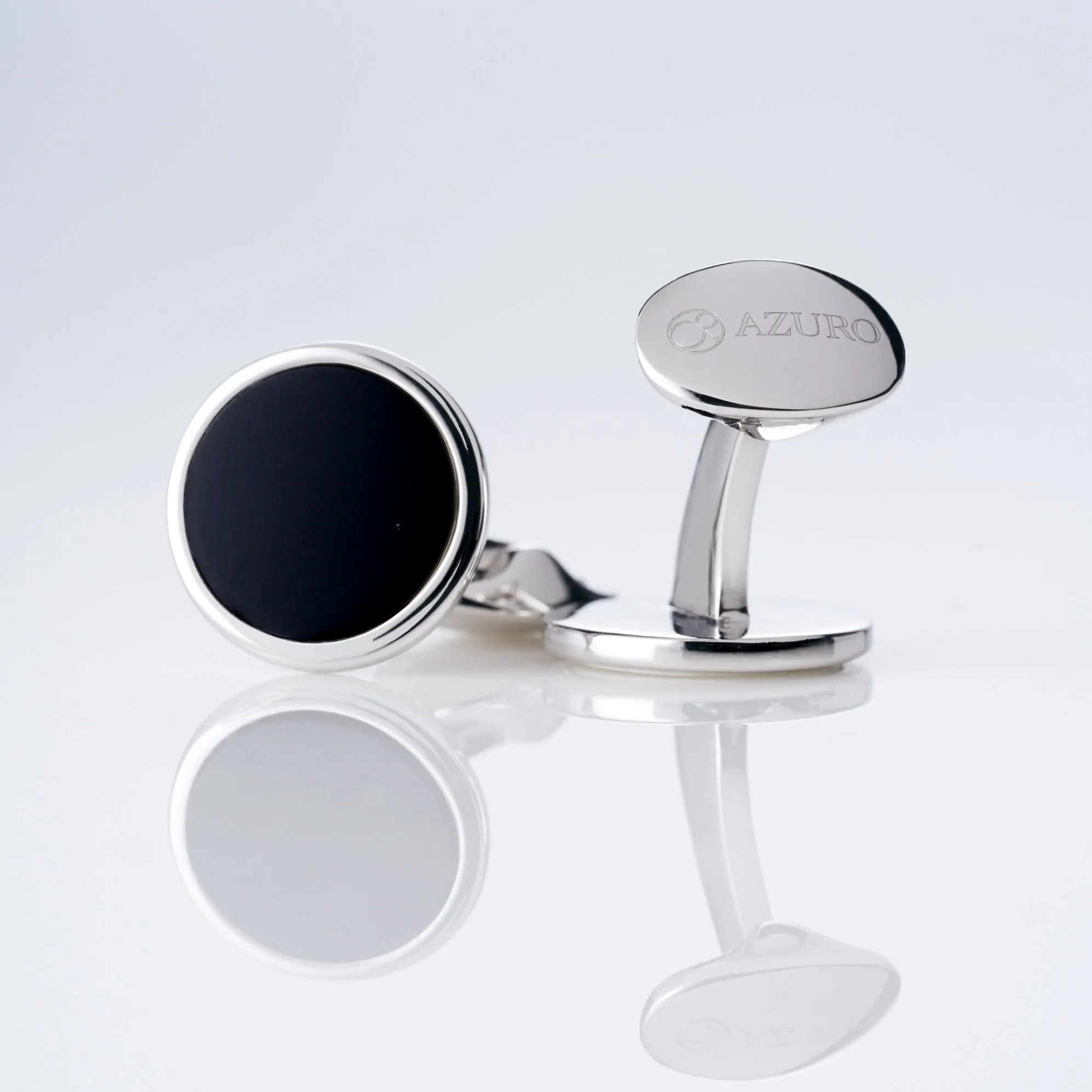 Azuro Classic Cufflinks | Crystal Cufflinks