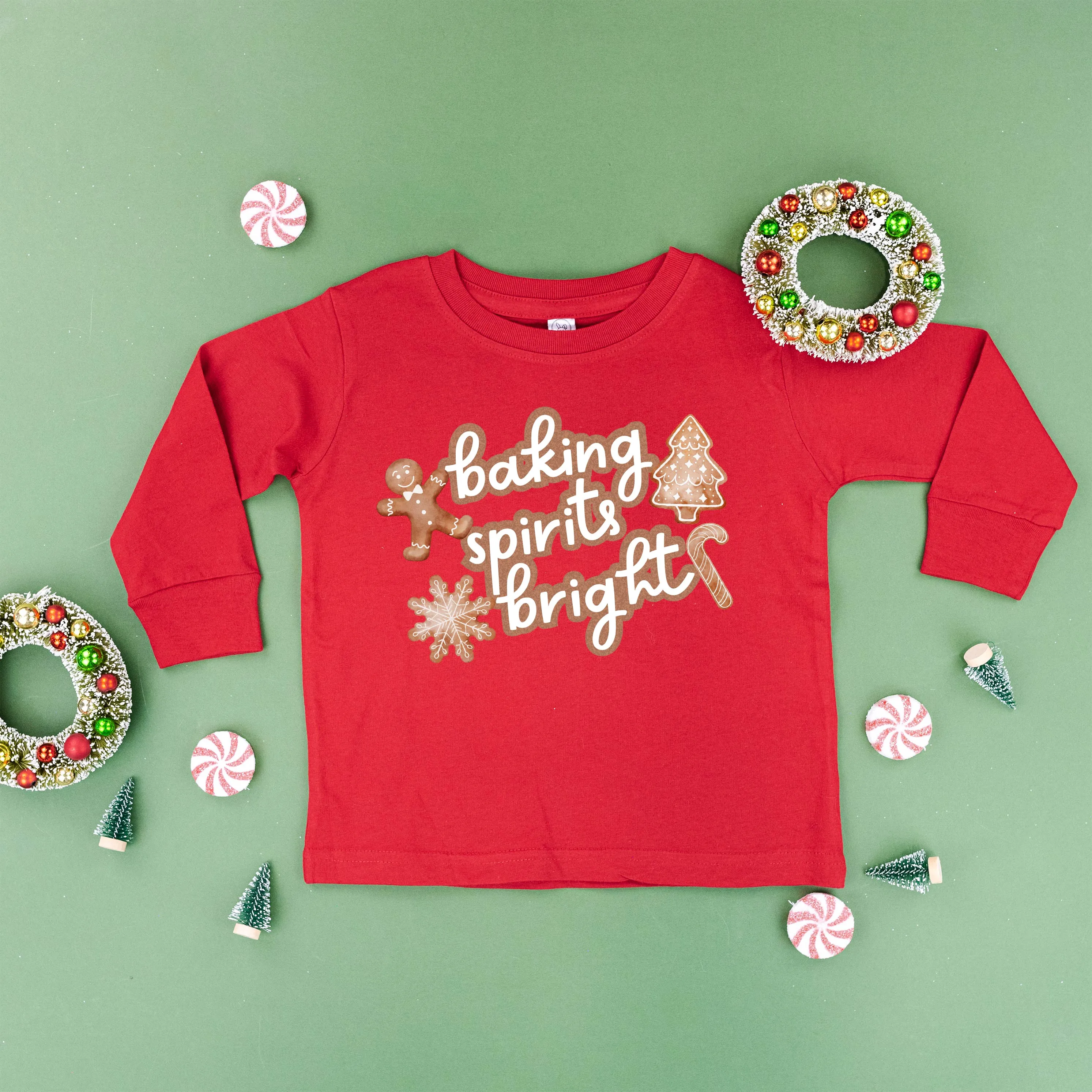 Baking Spirits Bright - Child LONG SLEEVE Tee