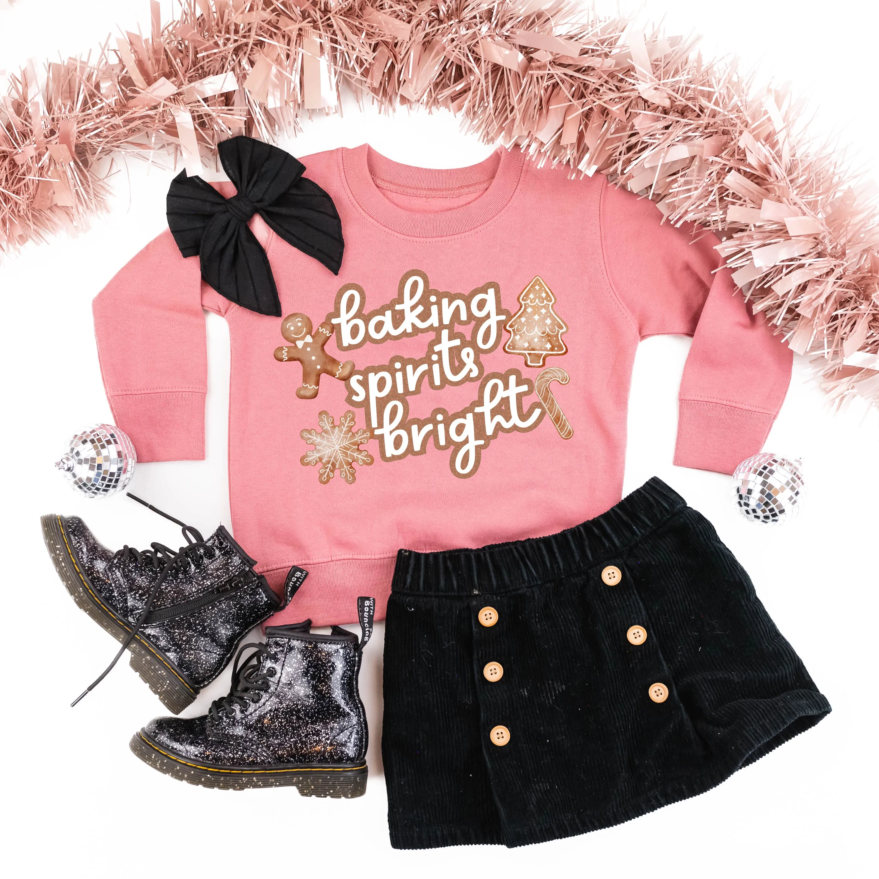 Baking Spirits Bright - Child Sweater