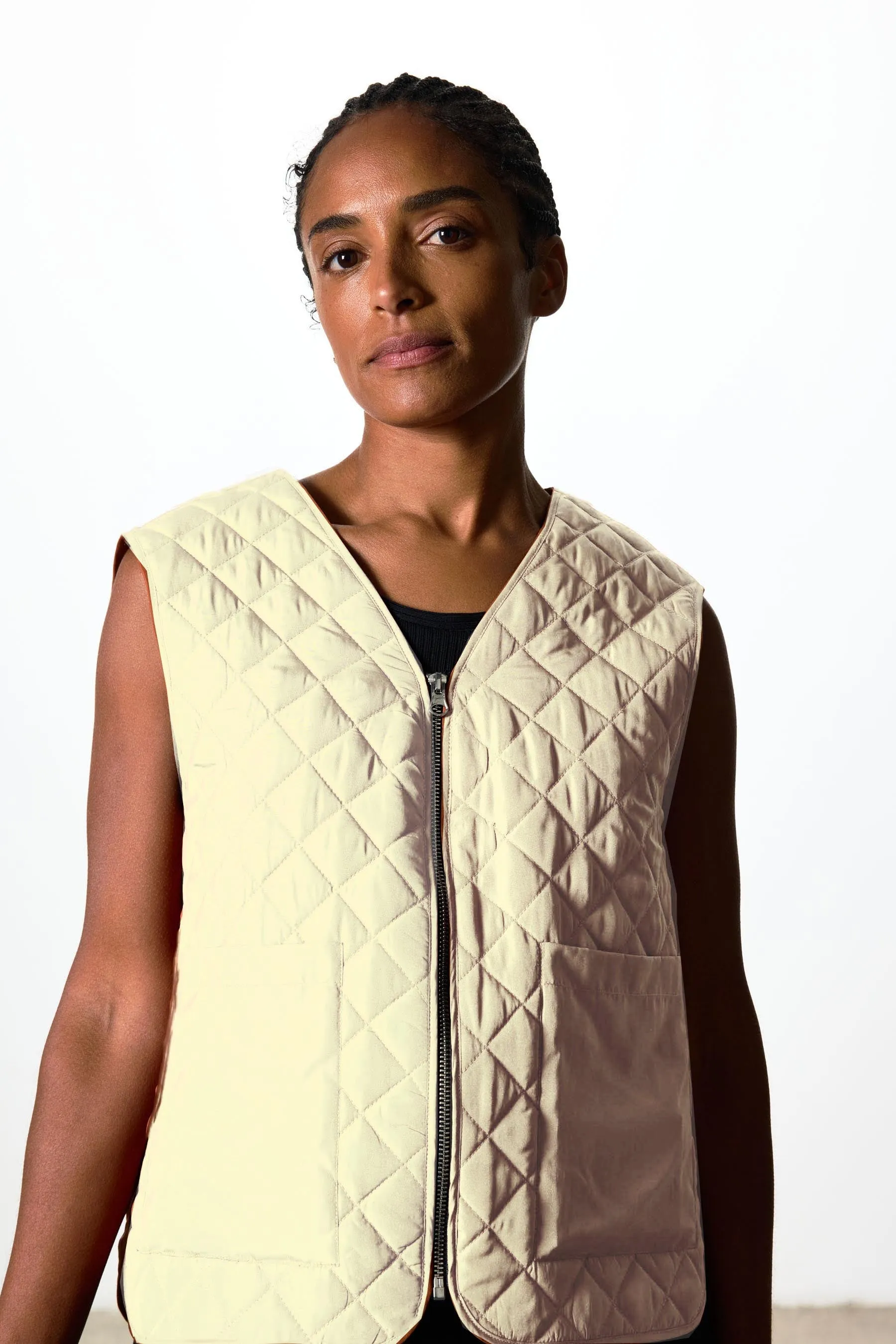 Bertoia Vest Cream