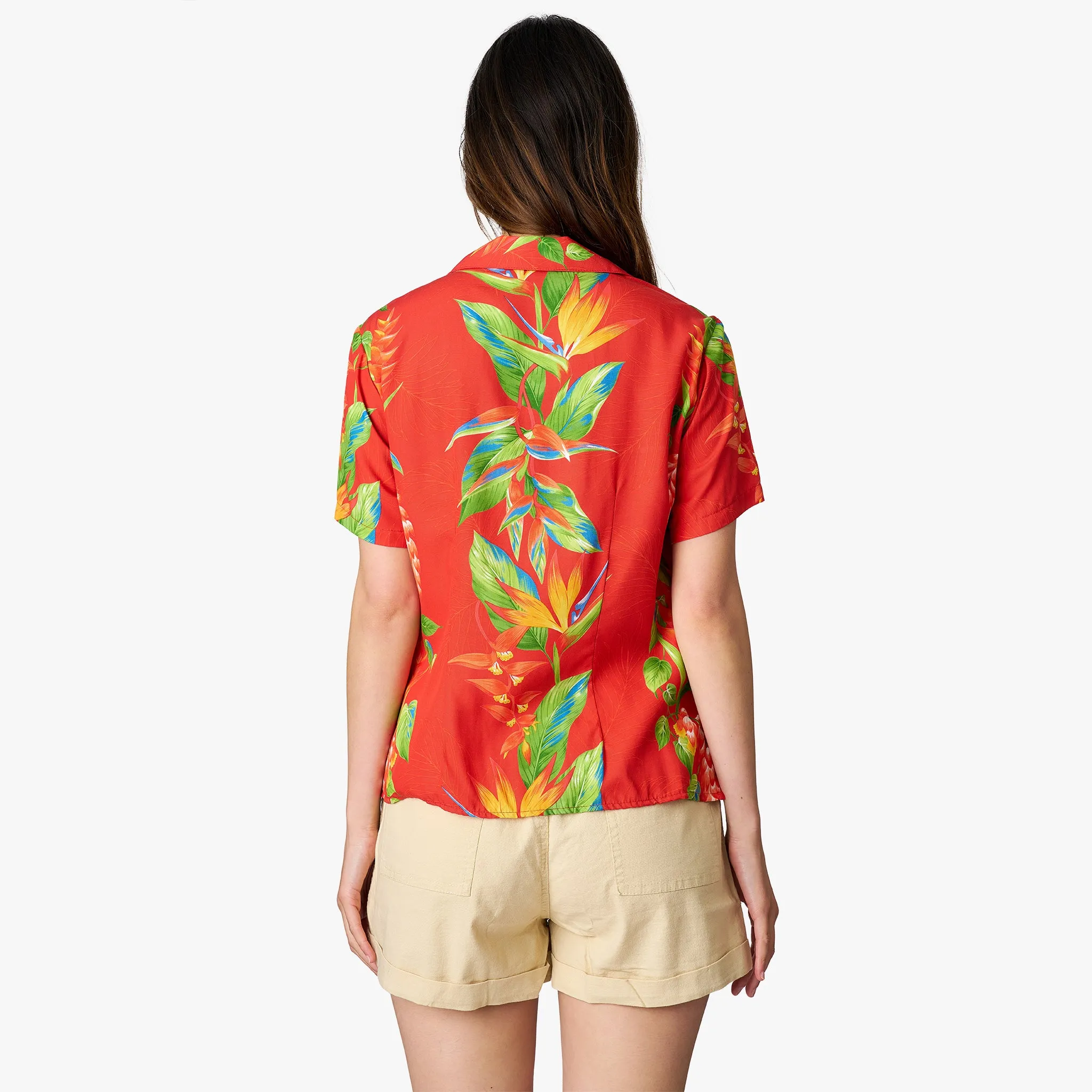 Bird of Paradise Camp Blouse