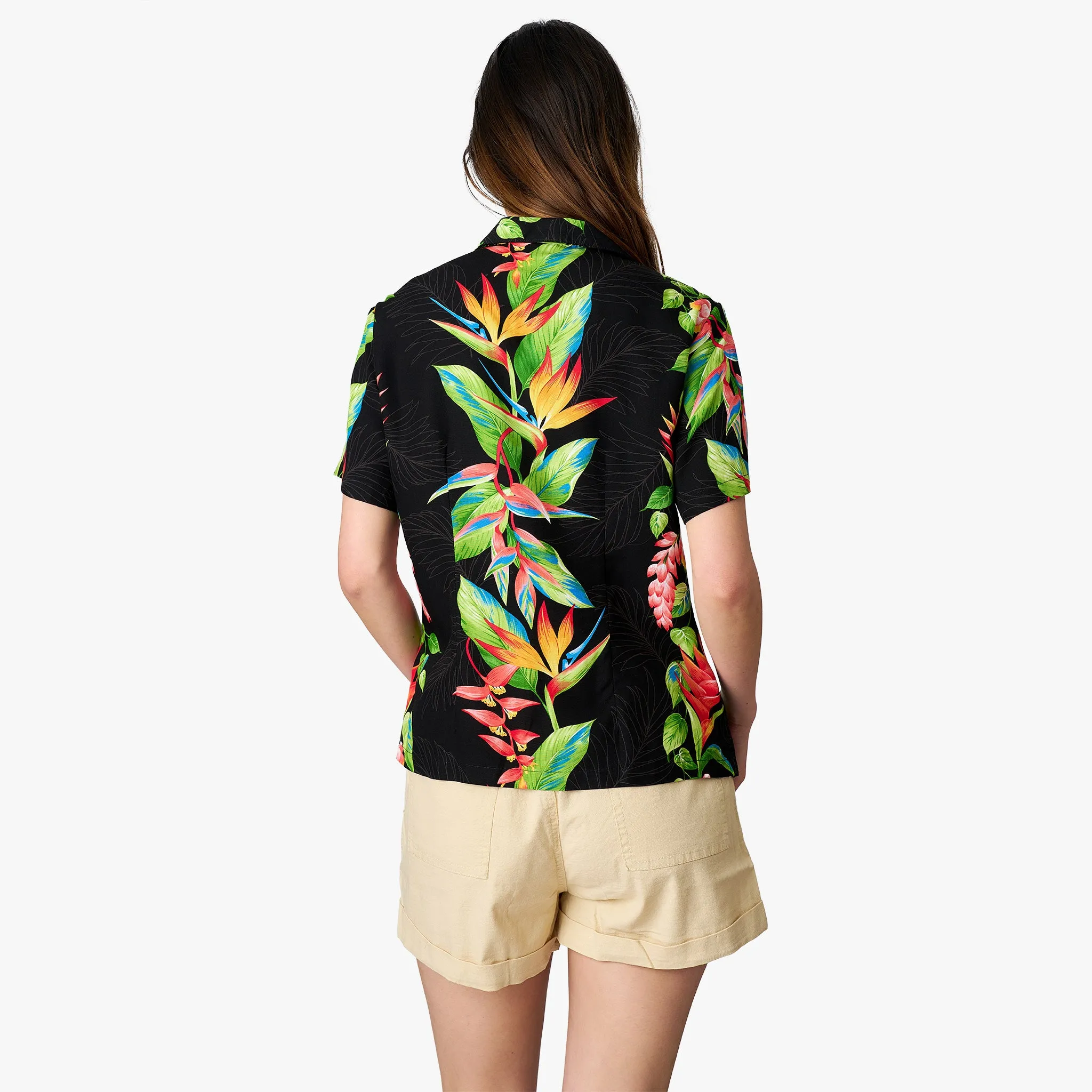 Bird of Paradise Camp Blouse