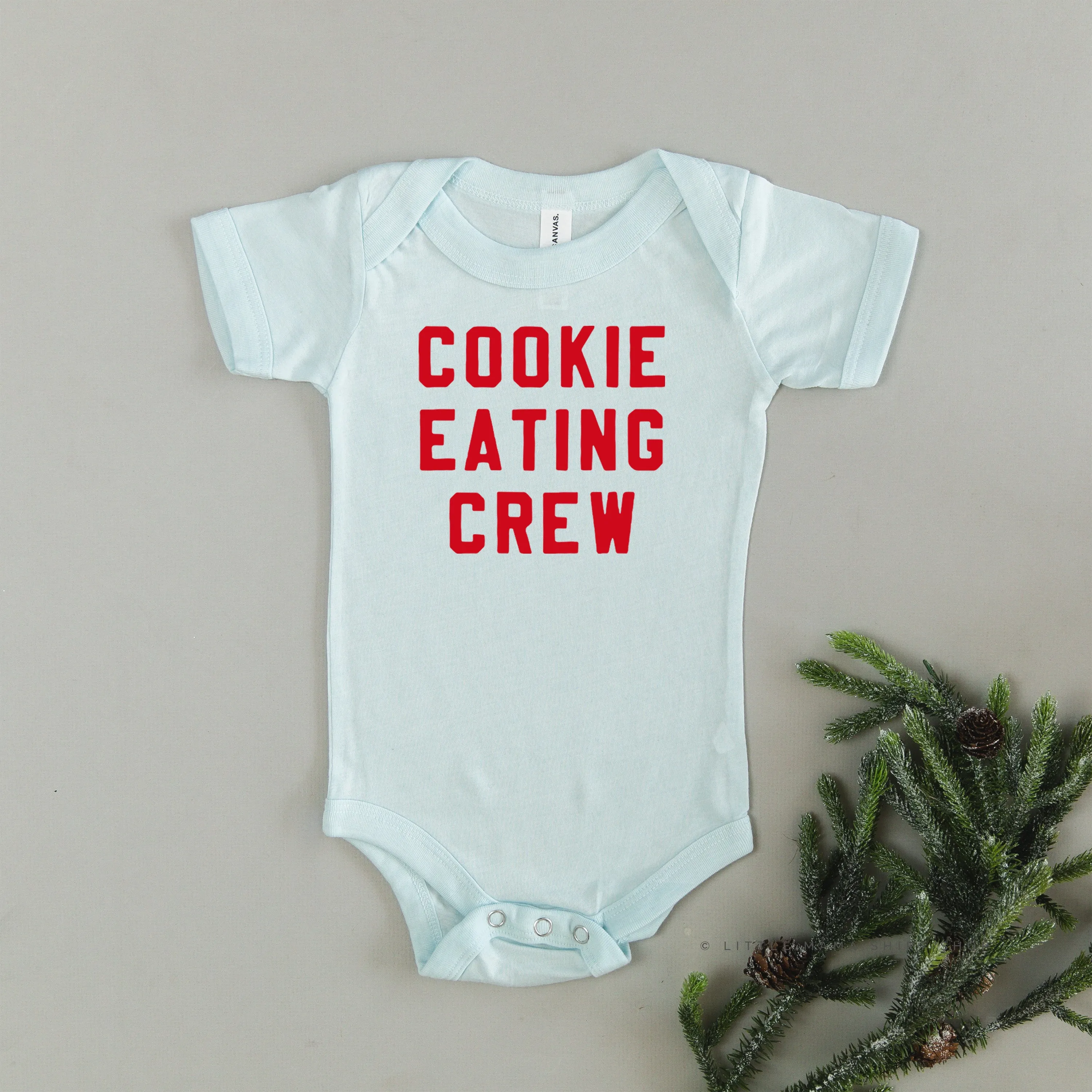 Cookie Eating Crew - Block Font - Child Tee