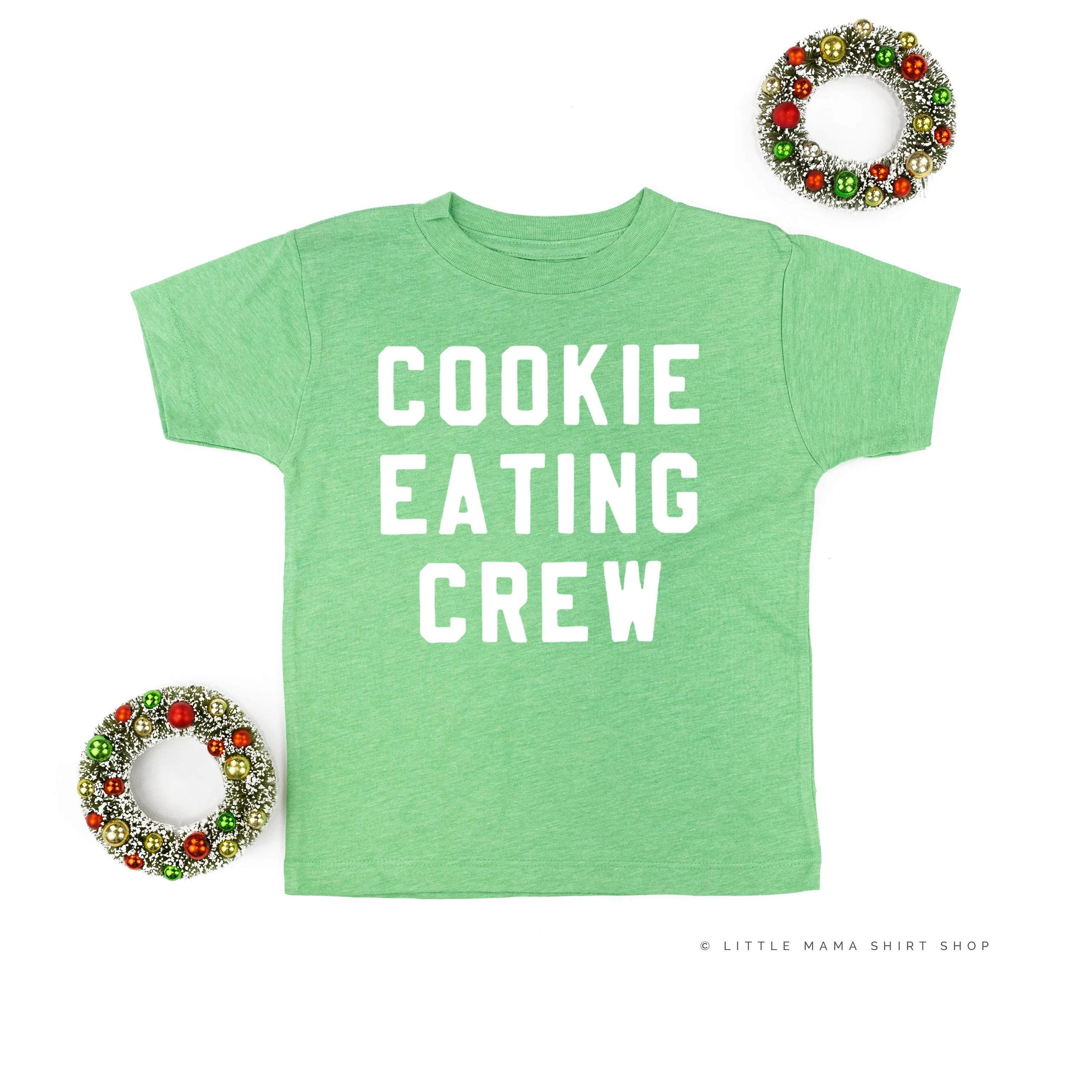 Cookie Eating Crew - Block Font - Child Tee