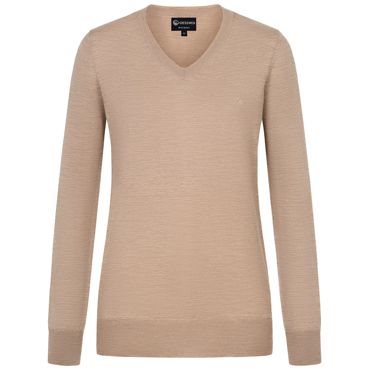 Cotton Pullover V-Neck Women