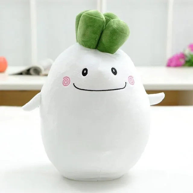 Cute super soft plush cartoon anime fruit vegetables Carrot Corn Broccoli sofa throw pillow toy doll,birthday gift for children