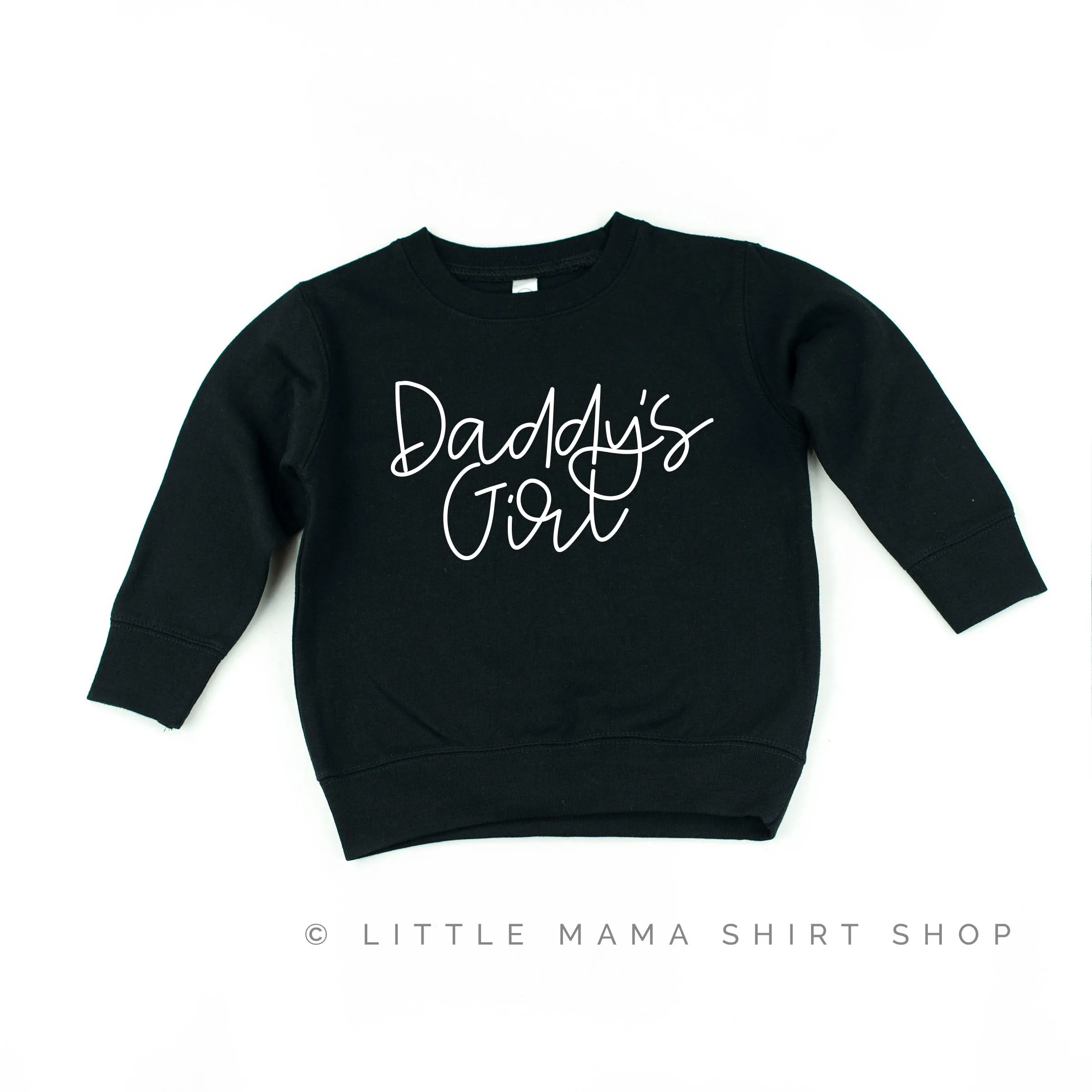 Daddy's Girl - Cursive - Child Sweater