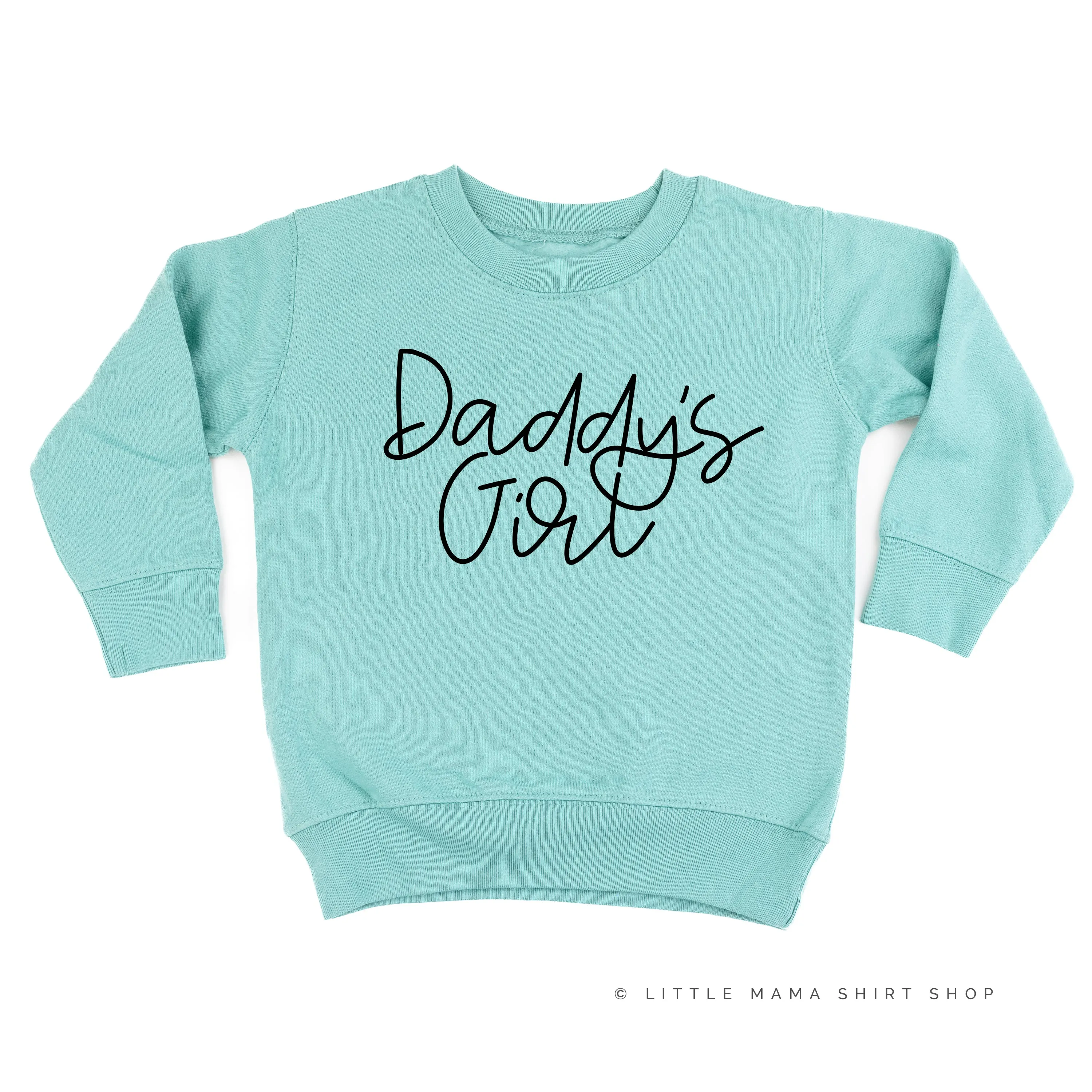 Daddy's Girl - Cursive - Child Sweater