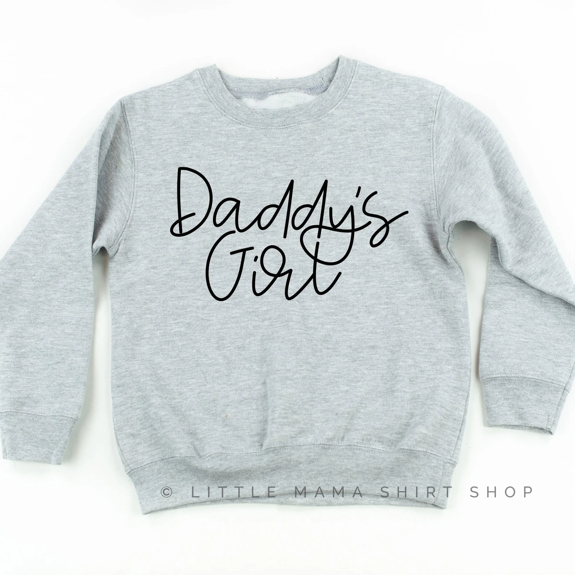 Daddy's Girl - Cursive - Child Sweater