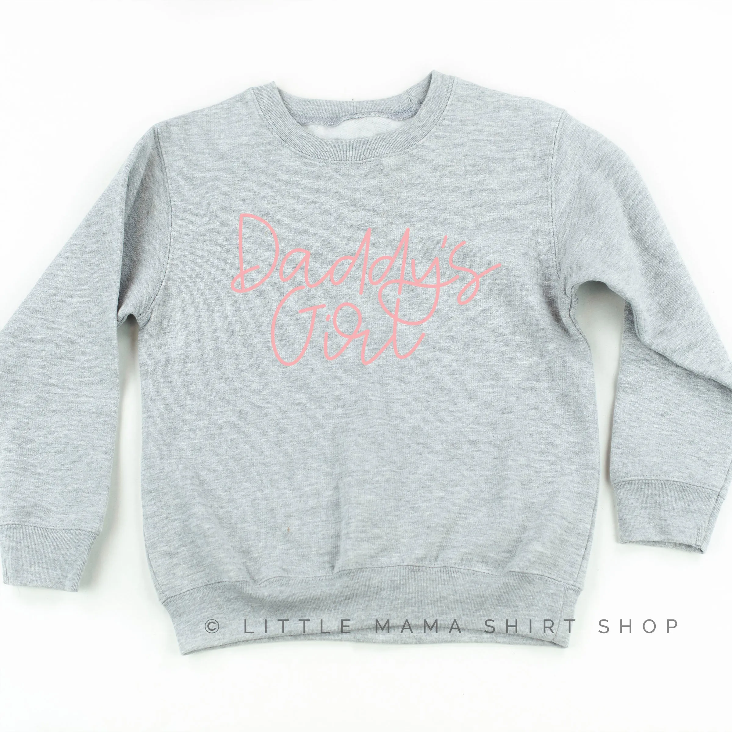 Daddy's Girl - Cursive - Child Sweater