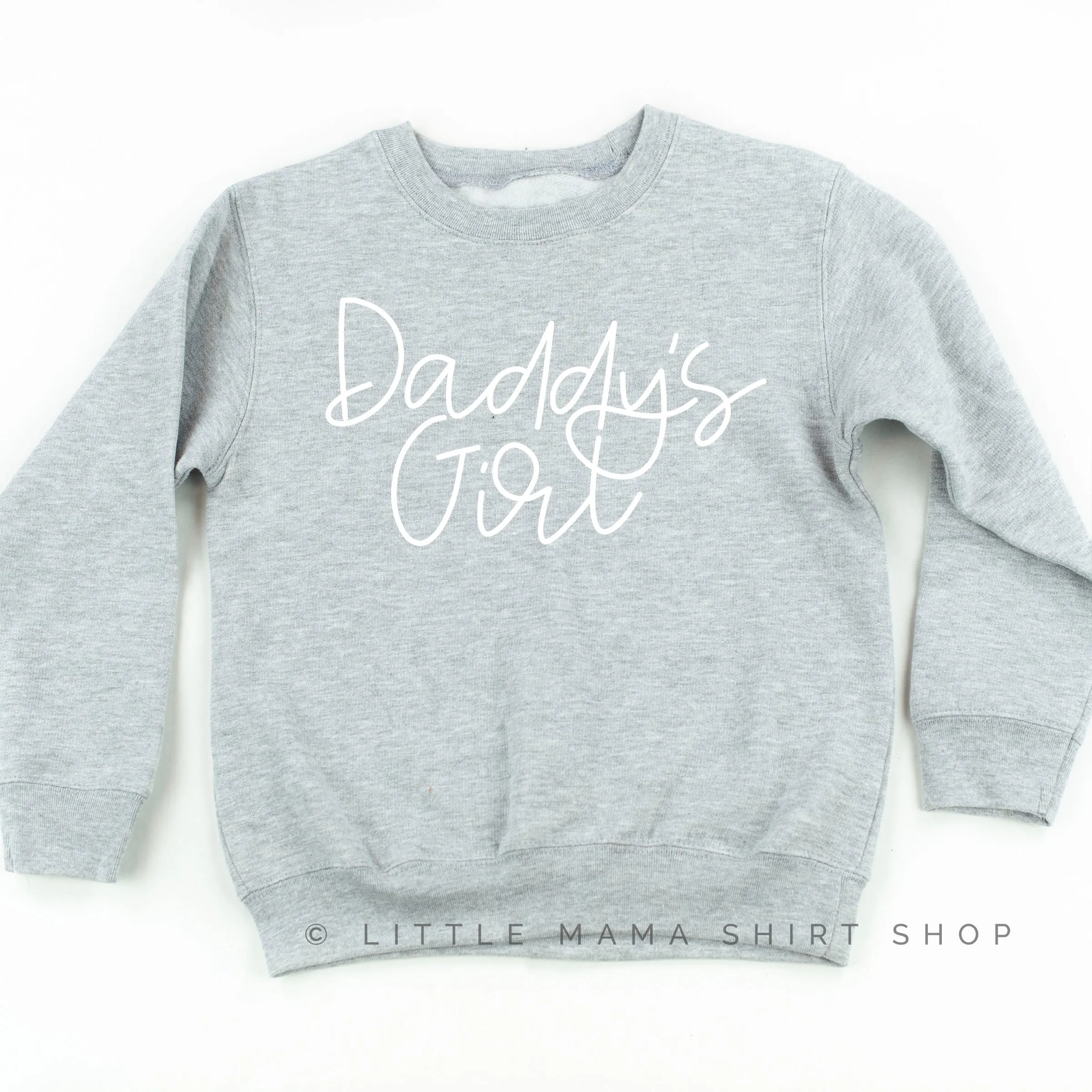 Daddy's Girl - Cursive - Child Sweater