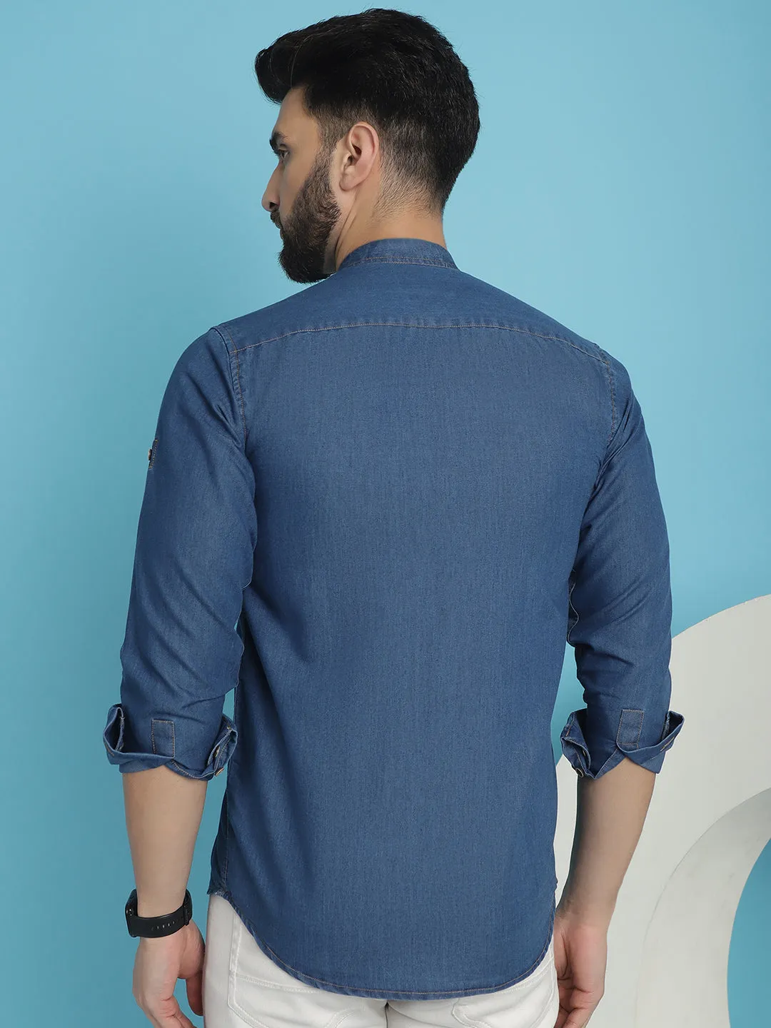 Denim Casual Shirt For Men