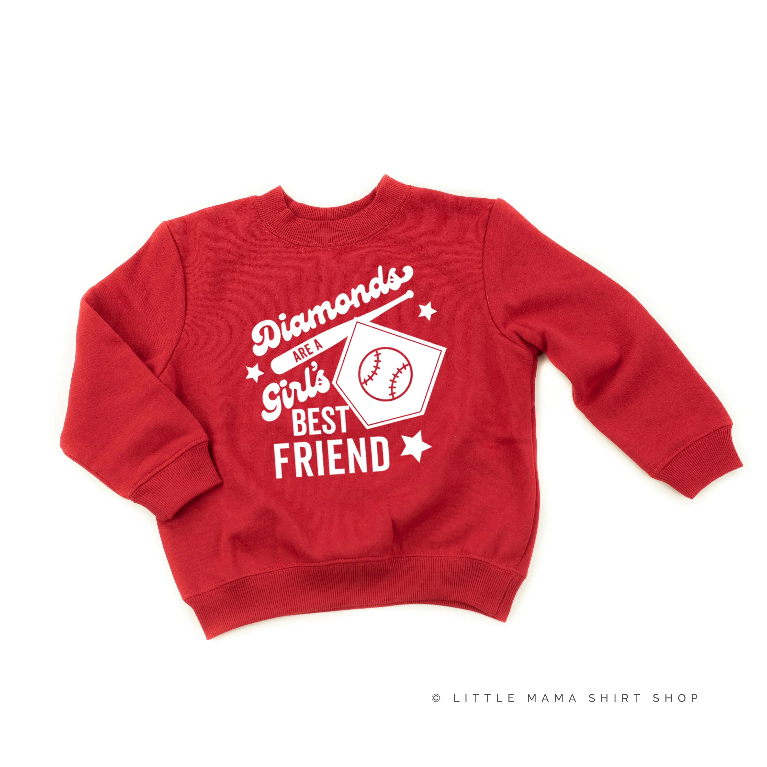 Diamonds are a Girls Best Friend - Child Sweater