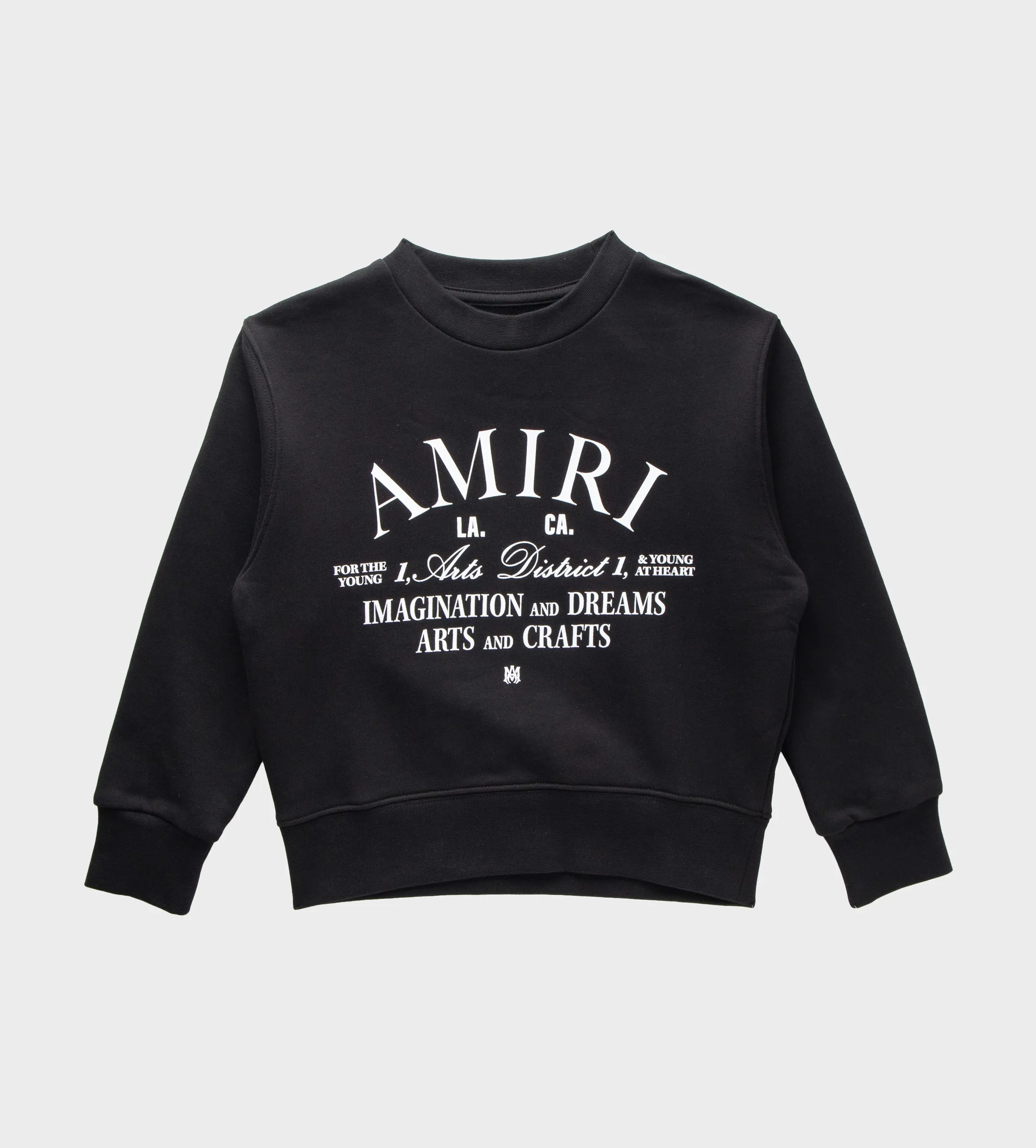 District Crewneck Black