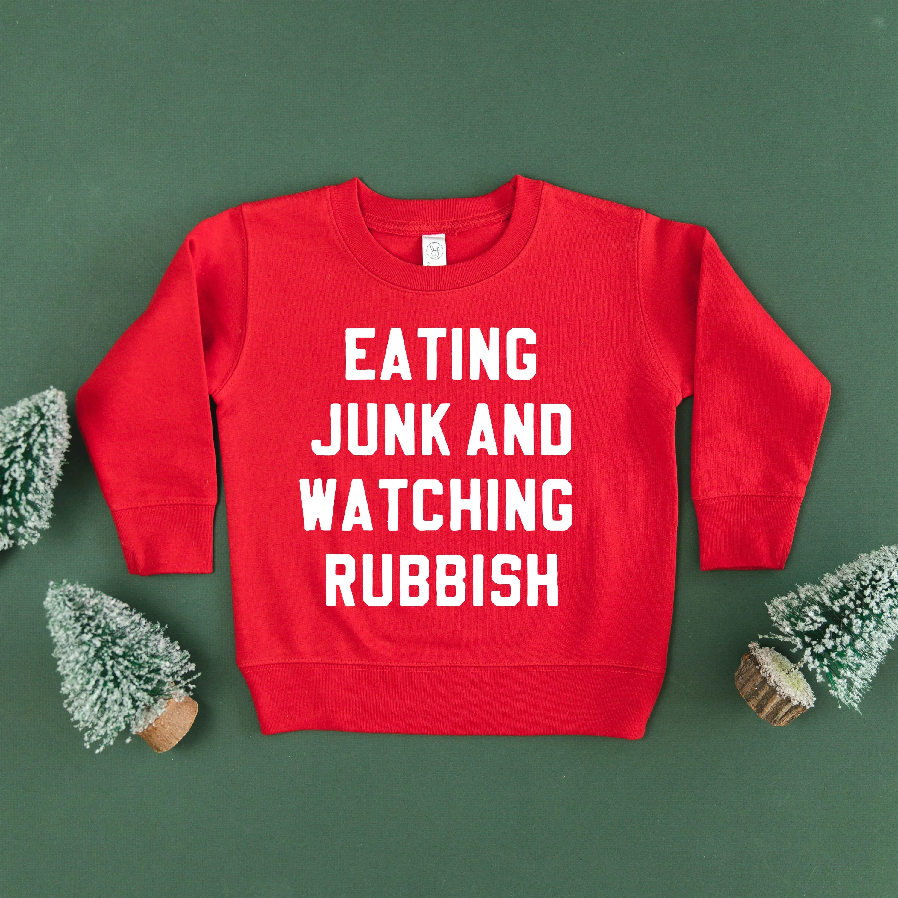 Eating Junk And Watching Rubbish - Child Sweater