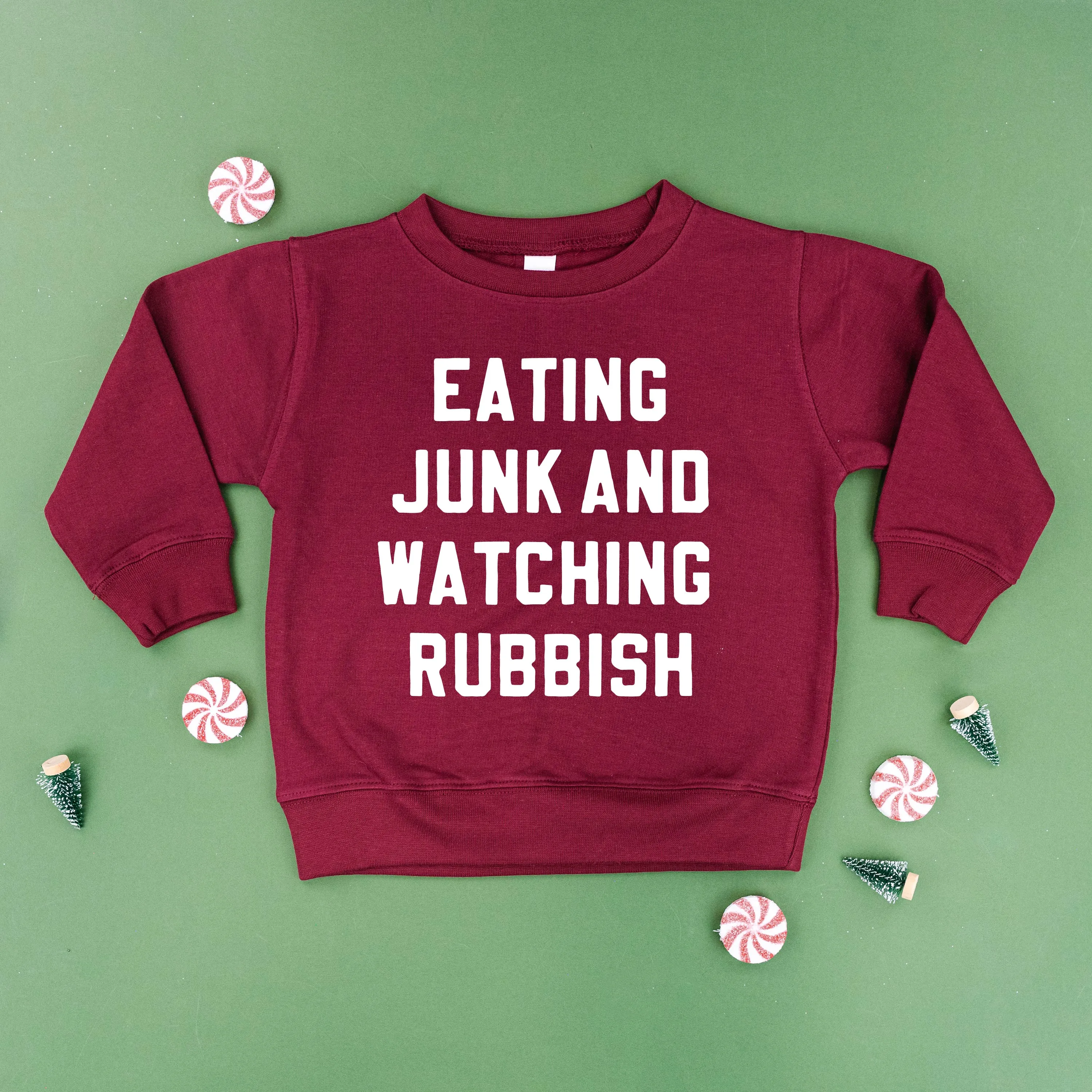 Eating Junk And Watching Rubbish - Child Sweater