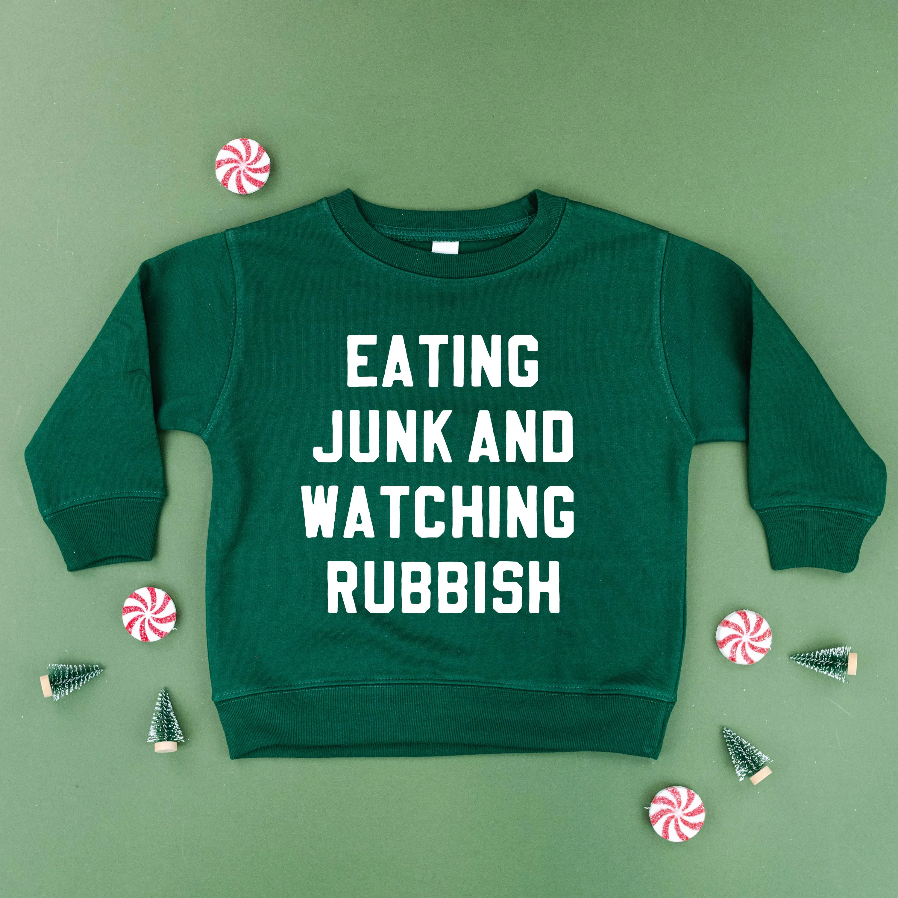 Eating Junk And Watching Rubbish - Child Sweater