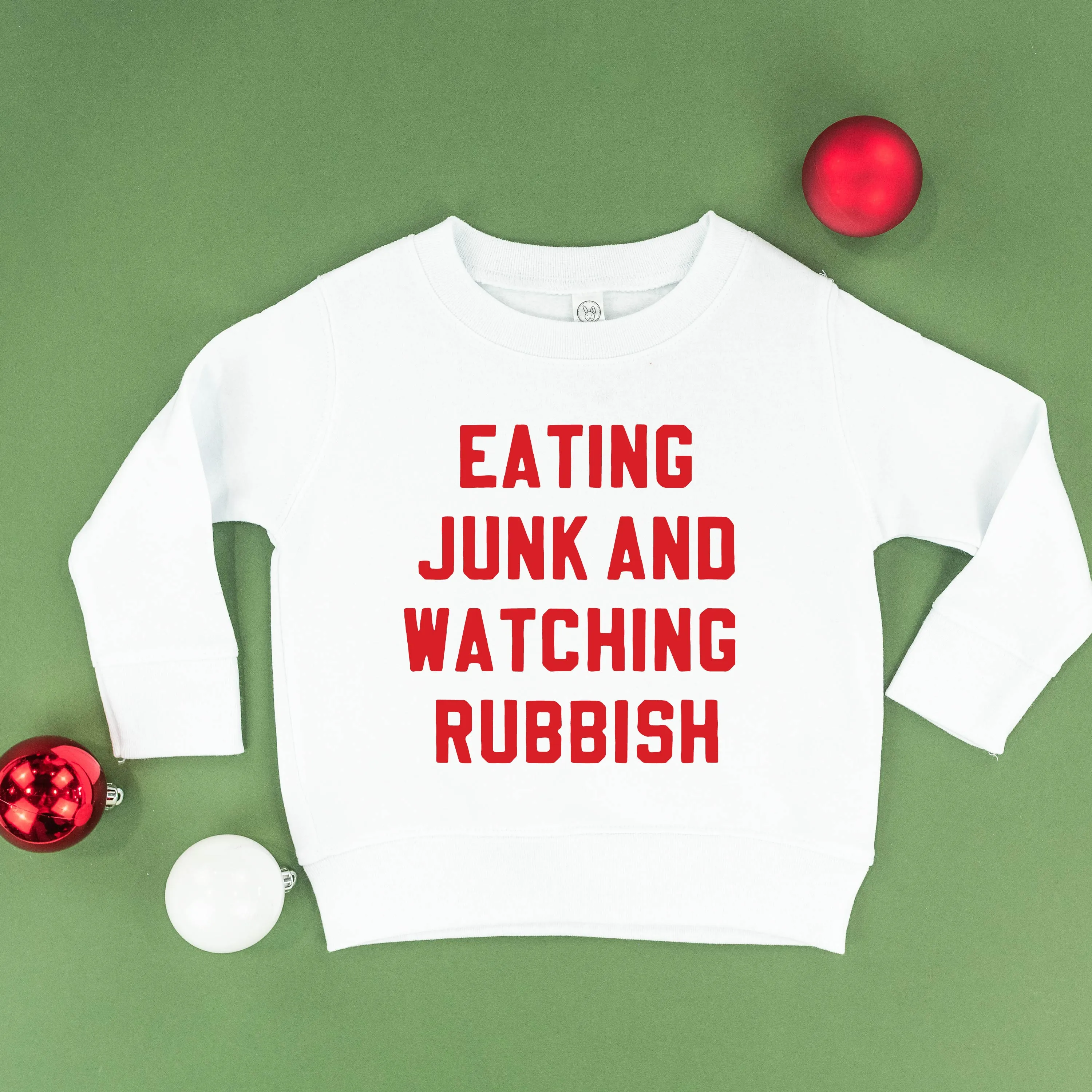 Eating Junk And Watching Rubbish - Child Sweater