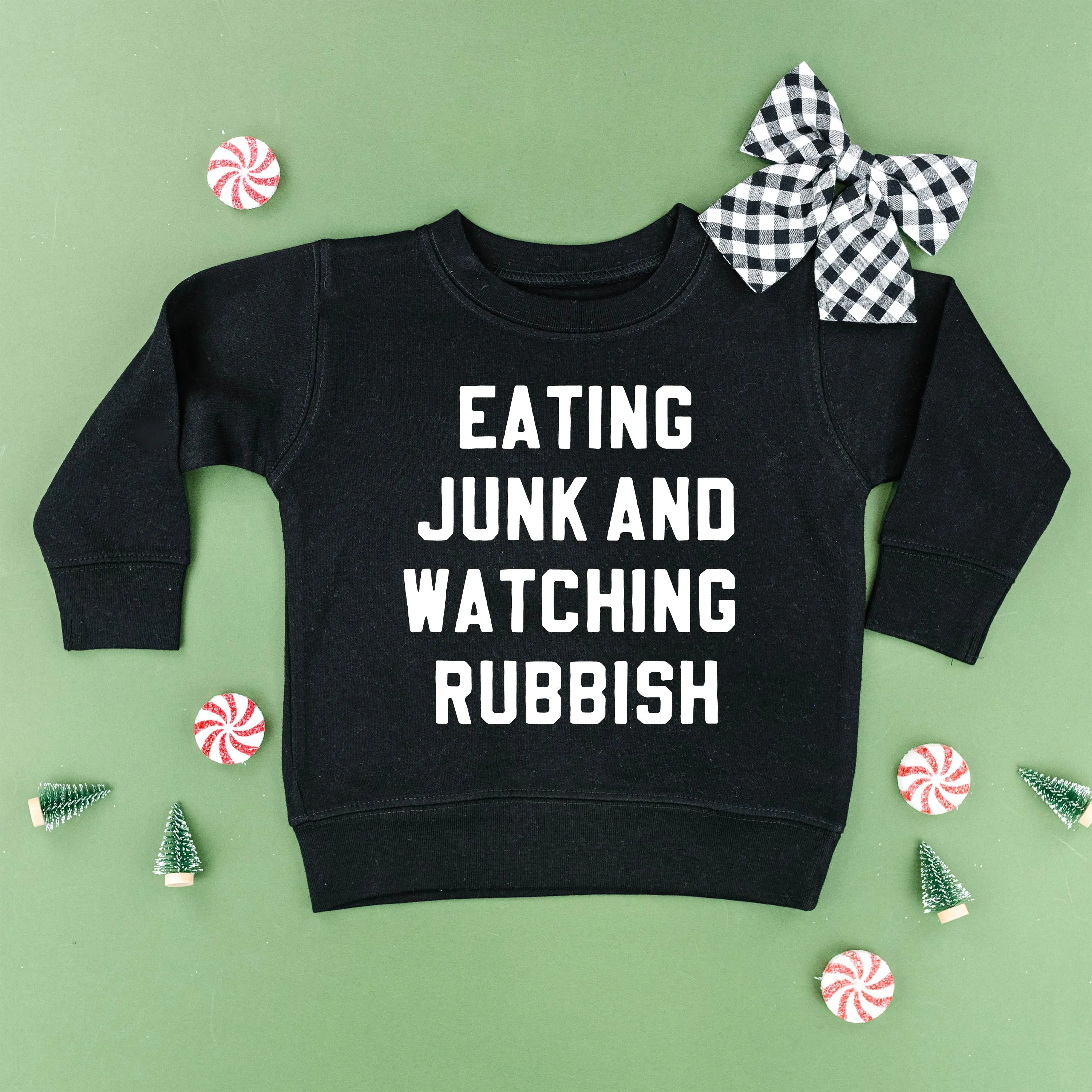 Eating Junk And Watching Rubbish - Child Sweater