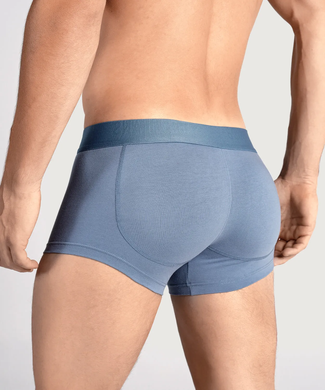 ELEMENTAL BLUE Padded Boxer Trunk   Smart Package Cup