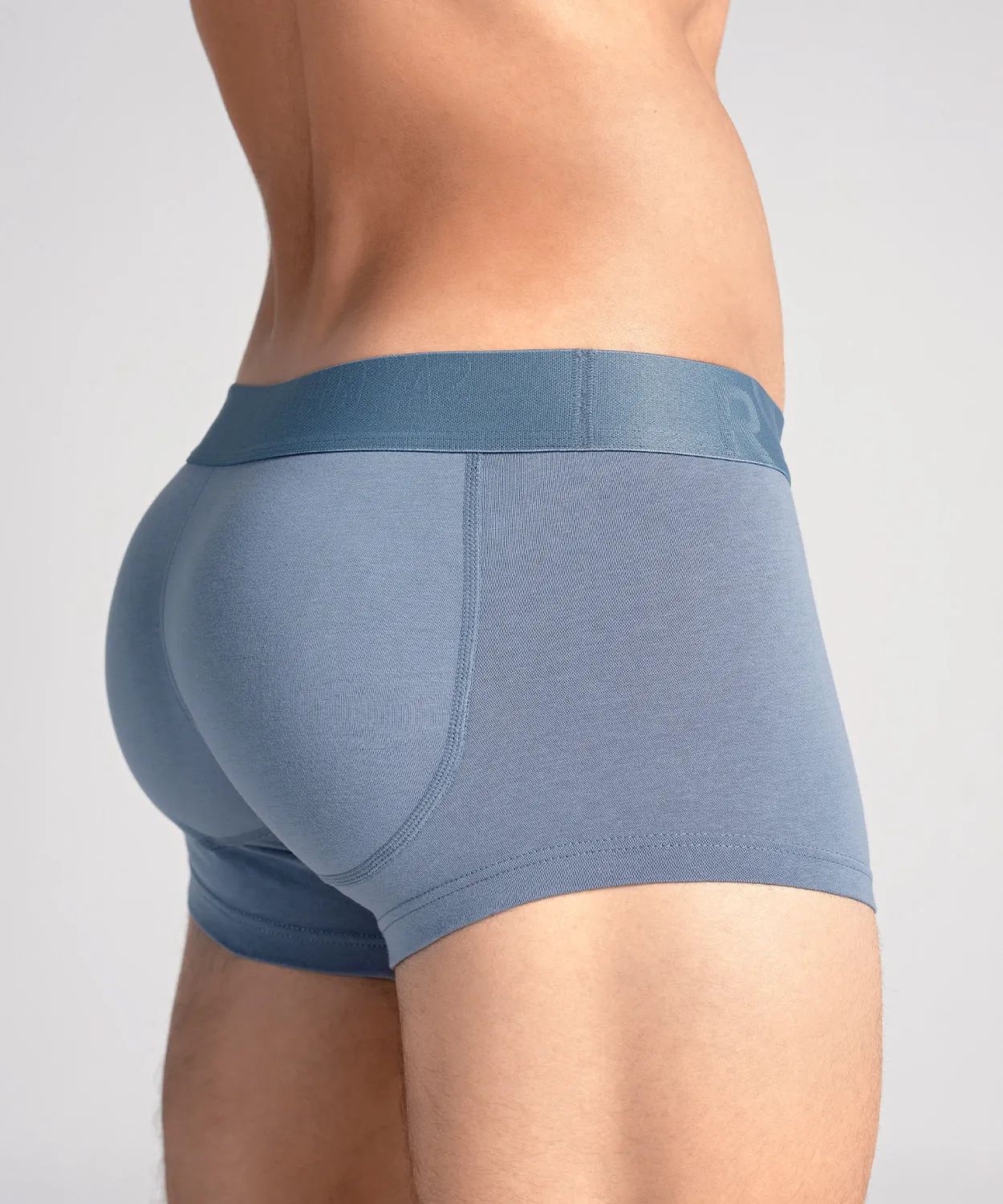 ELEMENTAL BLUE Padded Boxer Trunk   Smart Package Cup