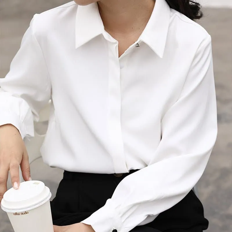 Formal Women White Shirts - Versatile & Elegant Office Attire