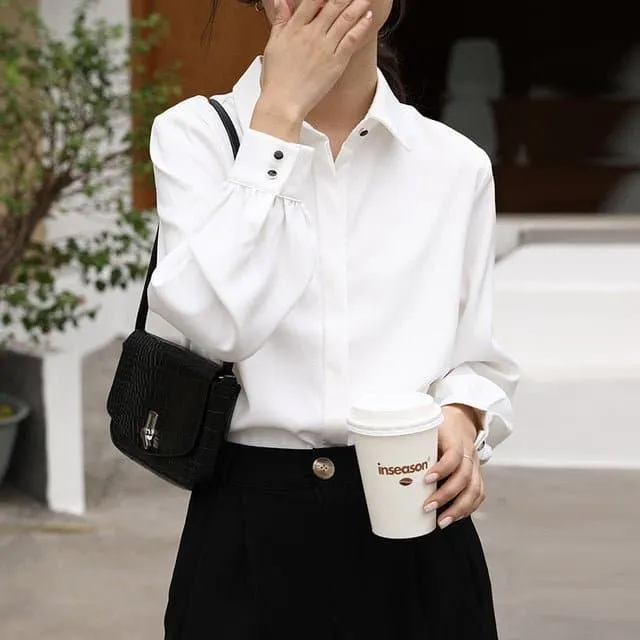 Formal Women White Shirts - Versatile & Elegant Office Attire