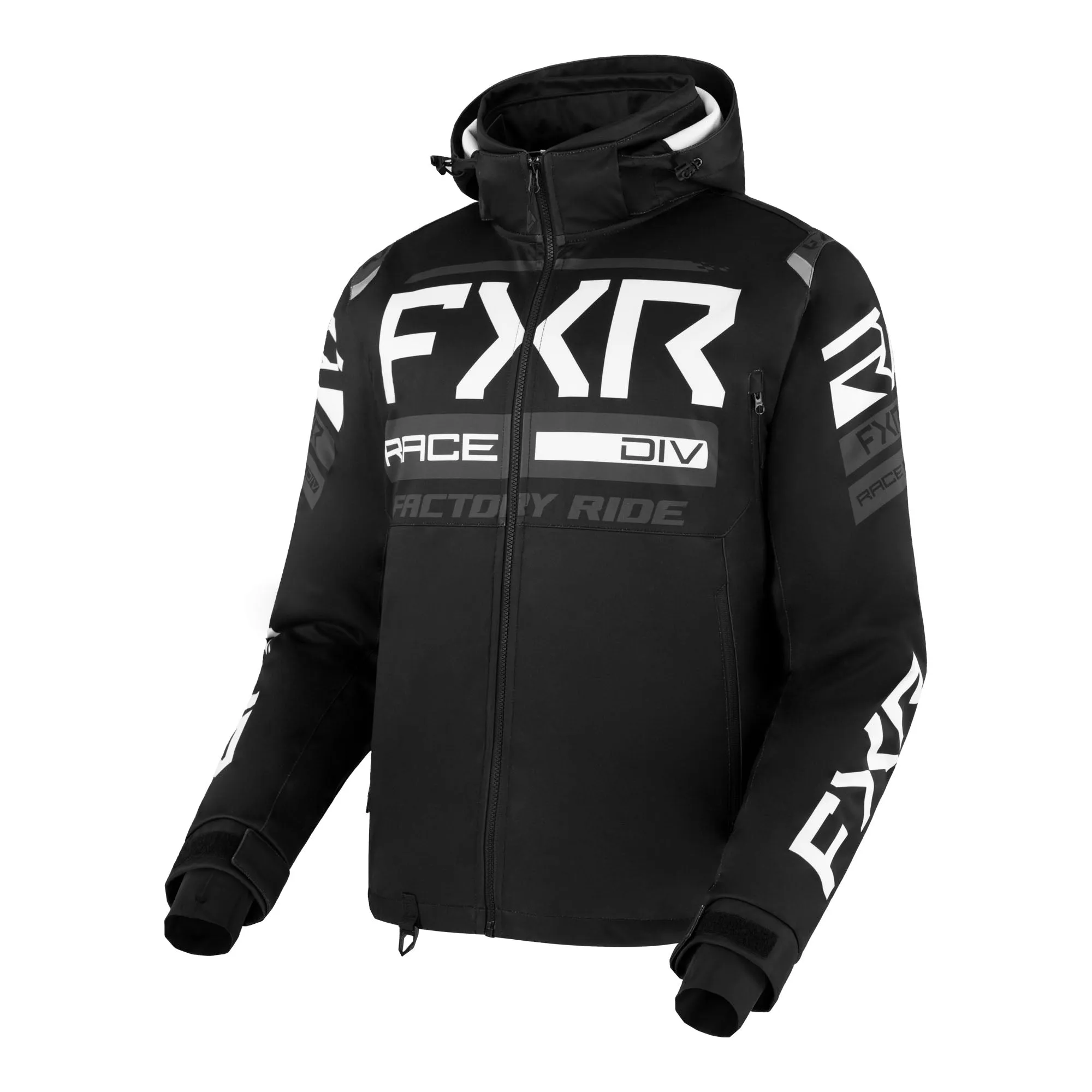 FXR RRX Snowmobile Jacket Black/White