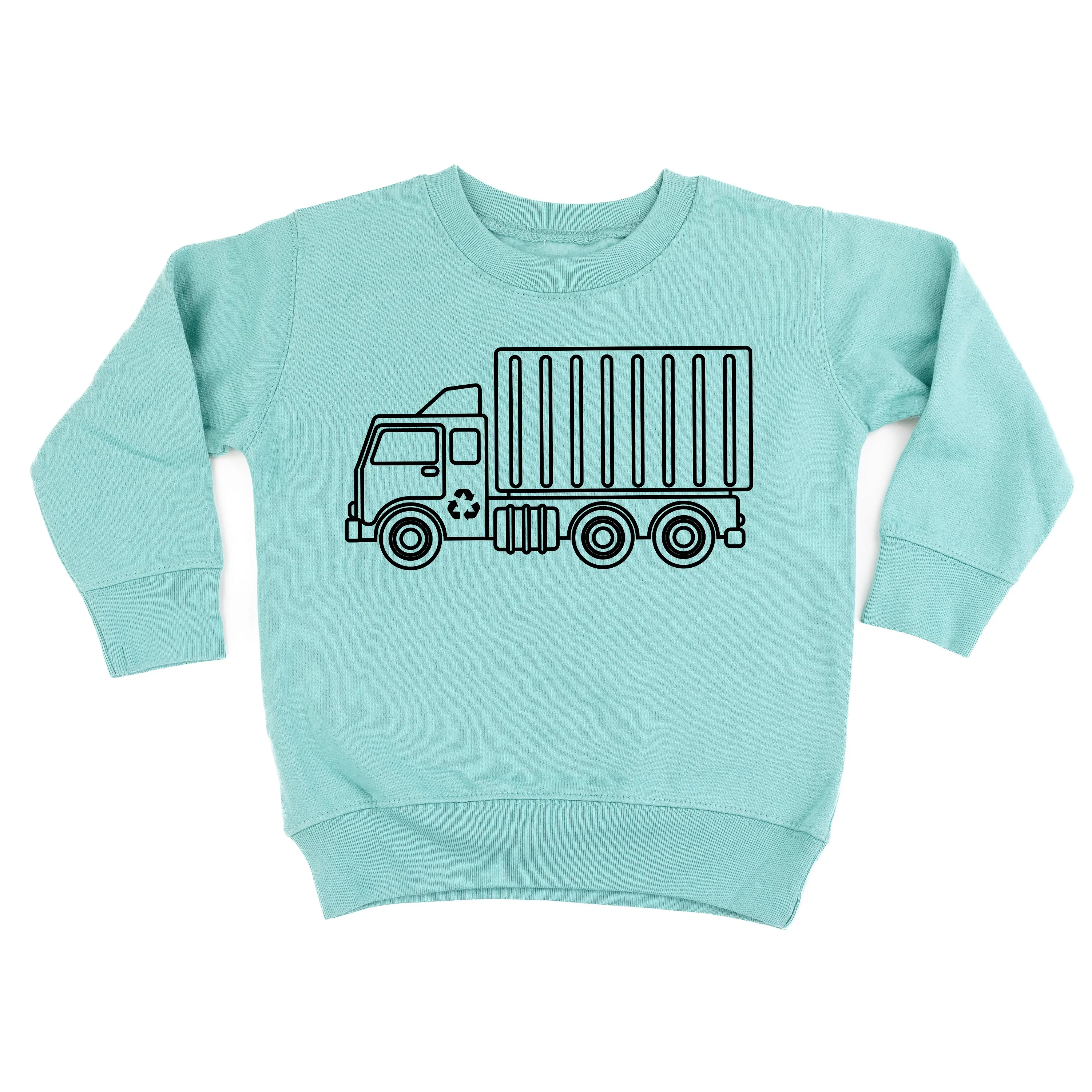 GARBAGE TRUCK - Minimalist Design - Child Sweater