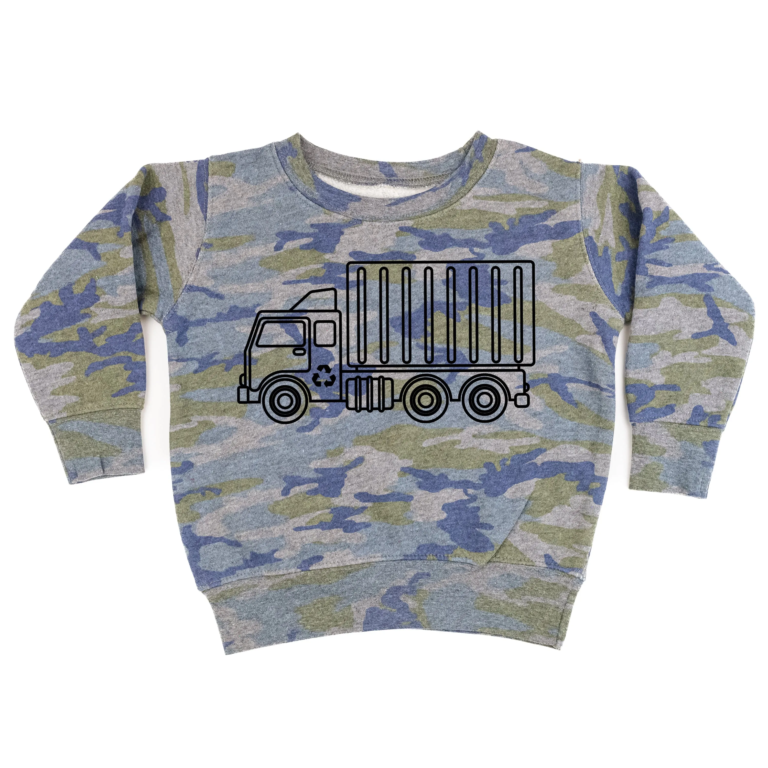 GARBAGE TRUCK - Minimalist Design - Child Sweater