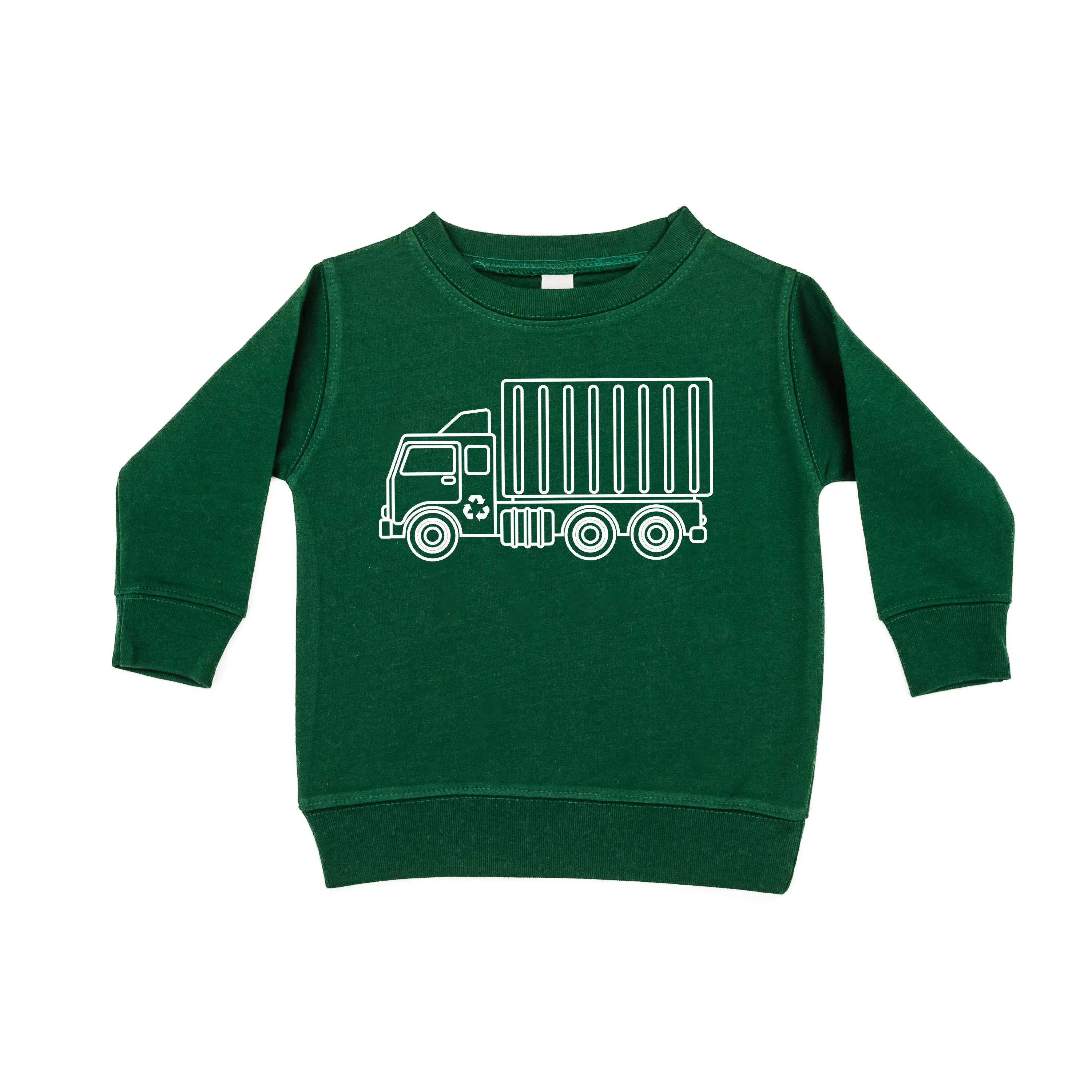 GARBAGE TRUCK - Minimalist Design - Child Sweater