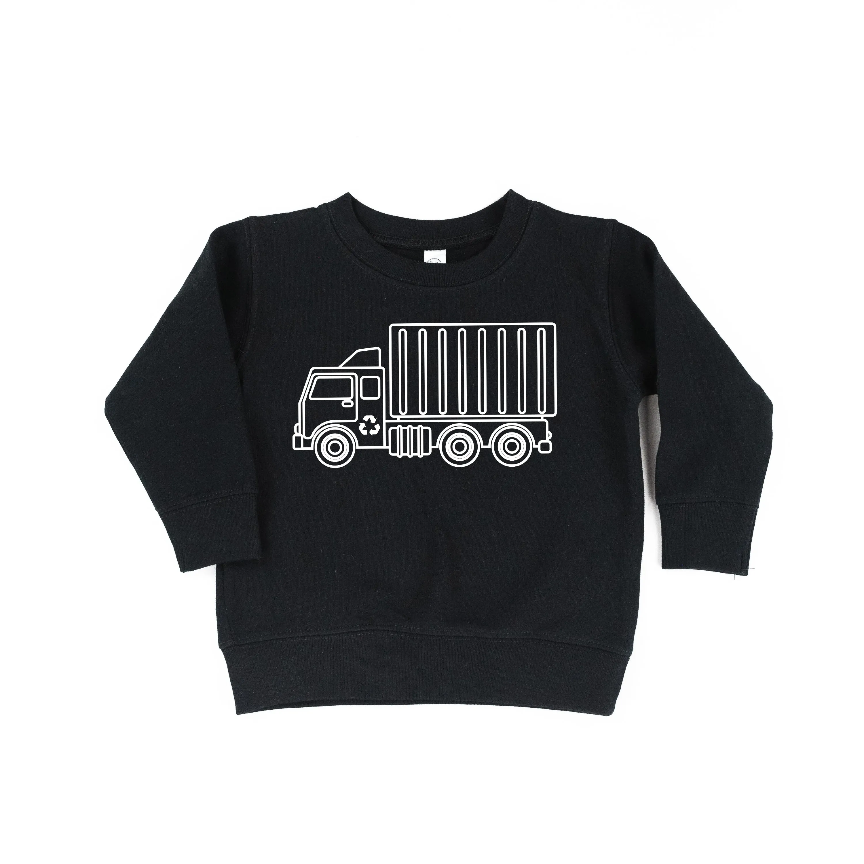 GARBAGE TRUCK - Minimalist Design - Child Sweater