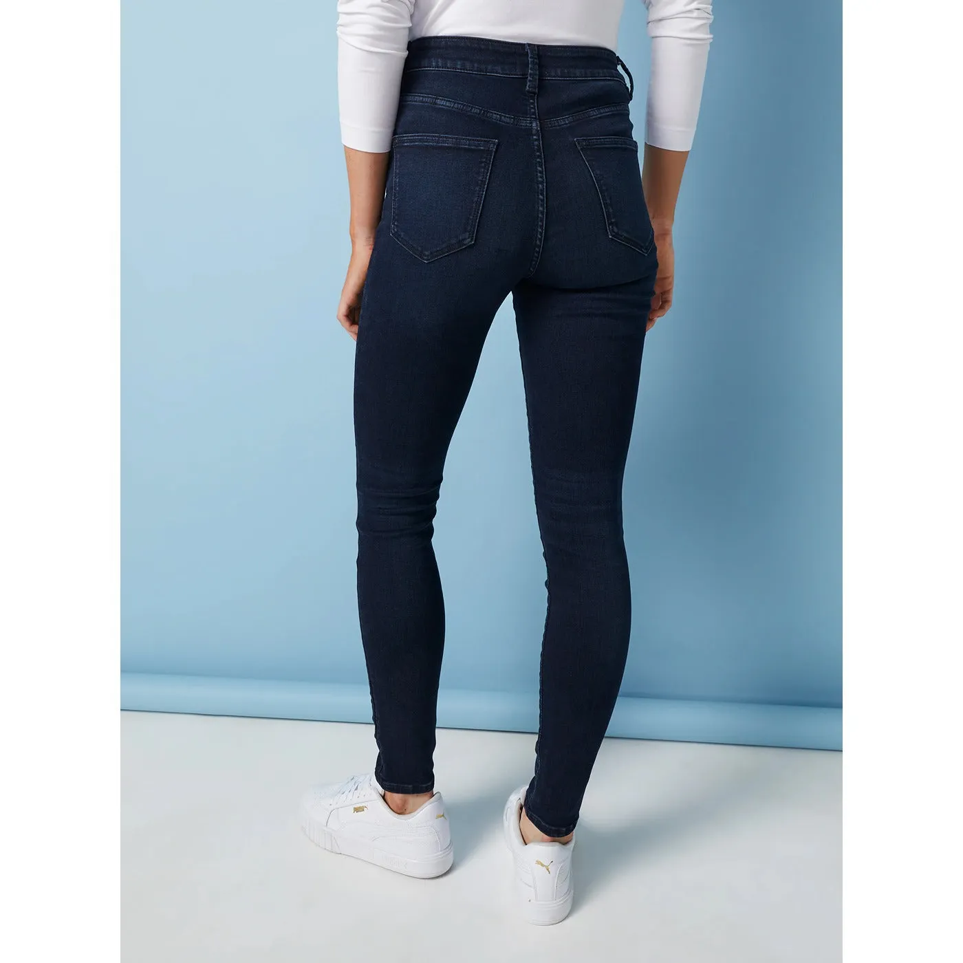 JJ Extra High Tall Dark Skinny Jeans