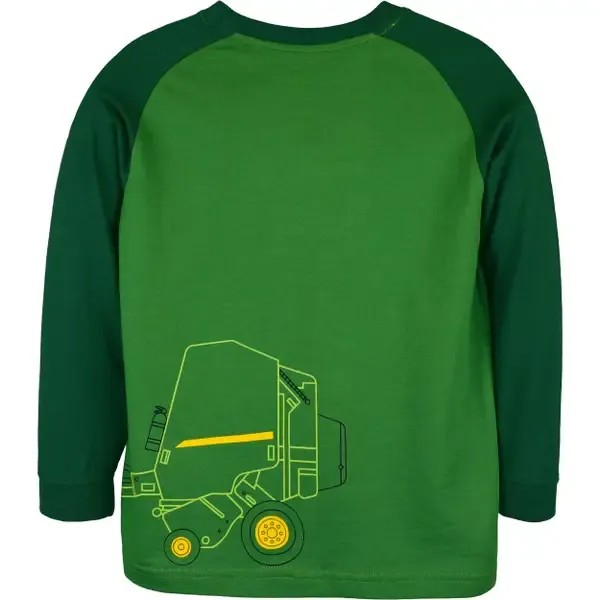 John Deere Kid's Hay Bailer Green T-Shirt