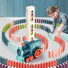 Kids Electric Domino Train - With sound & light