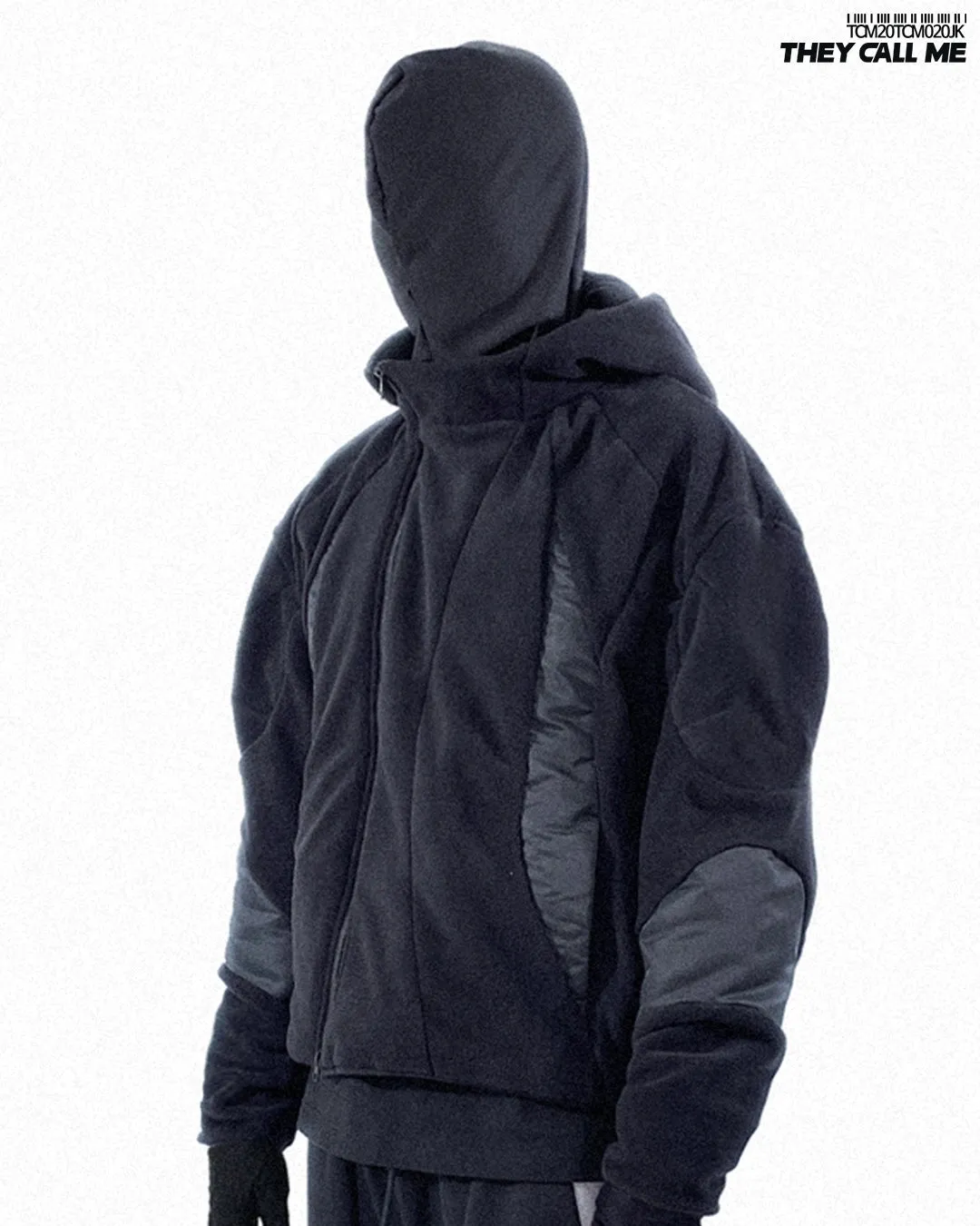 Lightning fleece jacket black