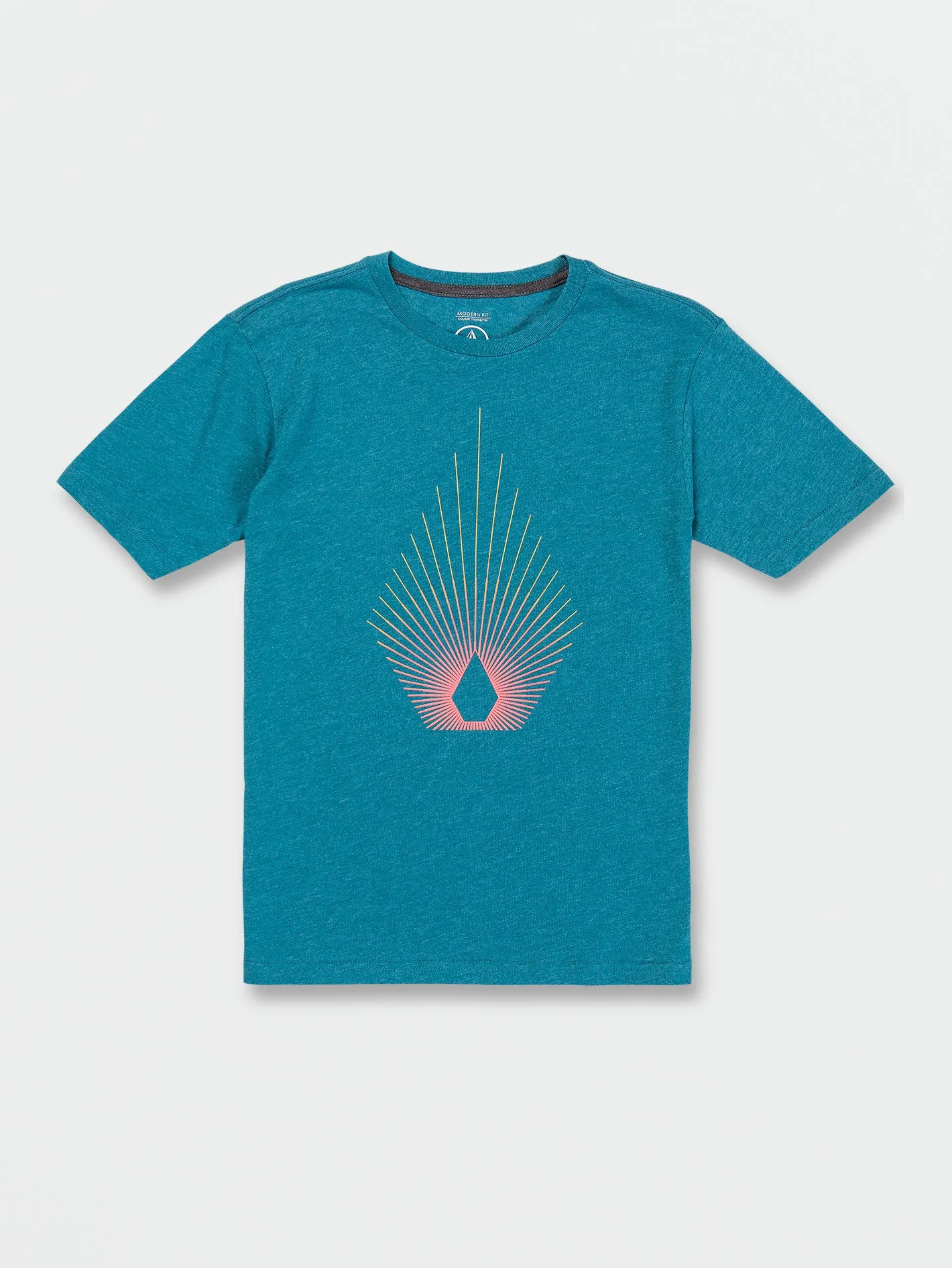 Little Boys Blister Short Sleeve Tee - Ocean Teal Heather