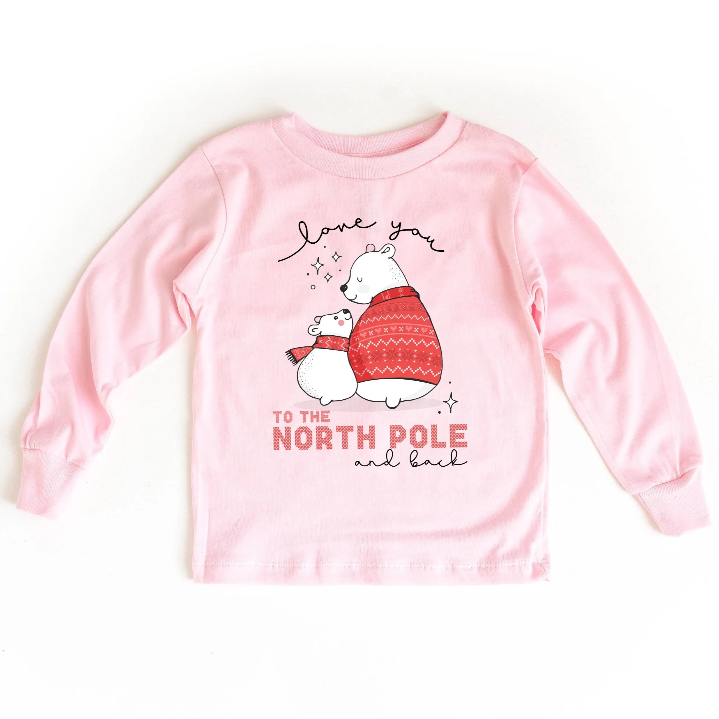 Love You To The North Pole And Back - Child LONG SLEEVE Tee