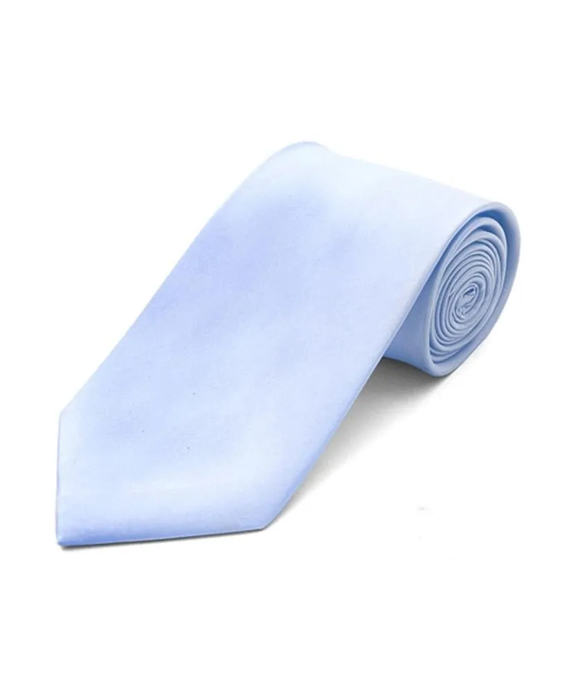 Men's Classic Solid Color Wedding Neck Tie