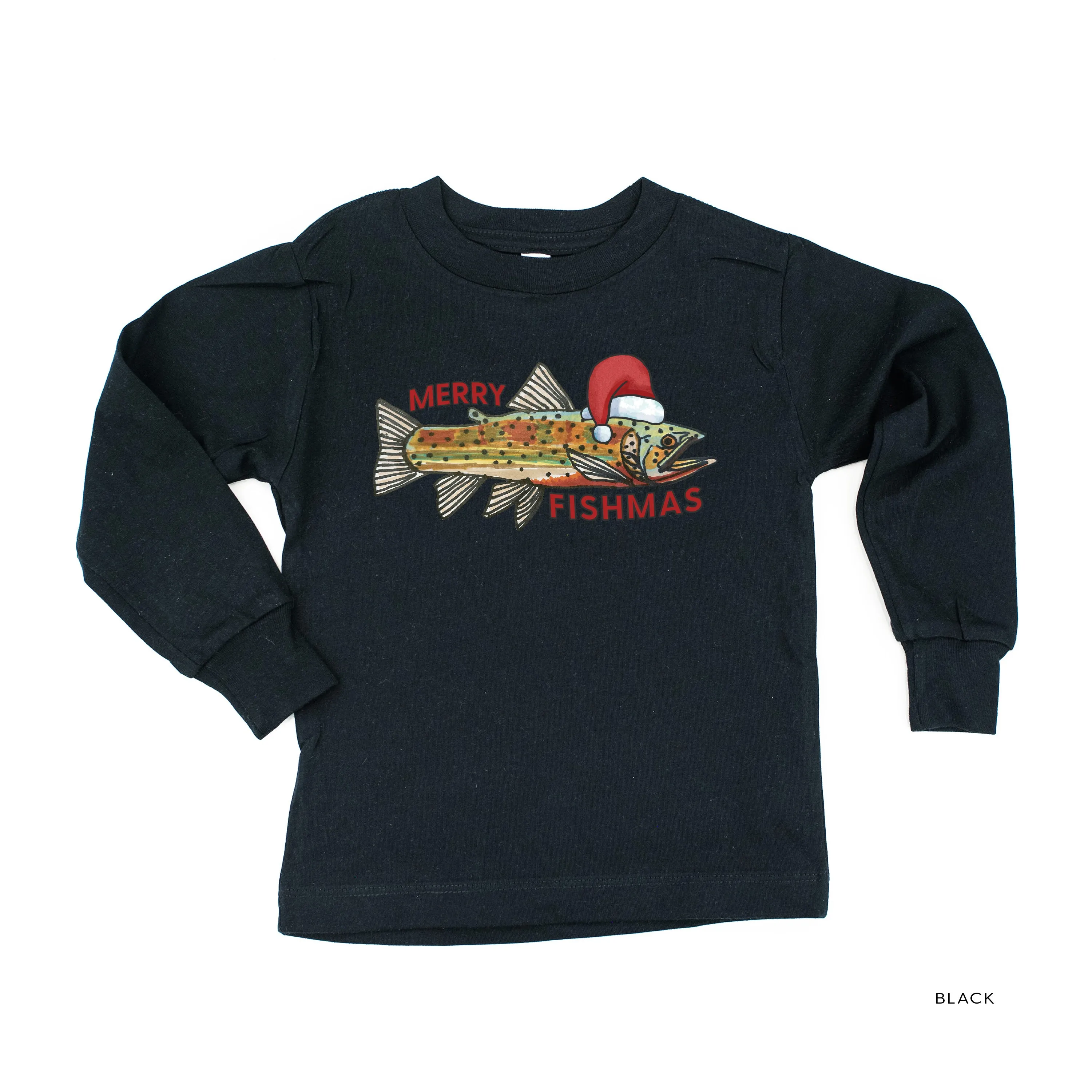 Merry Fishmas - Child LONG SLEEVE Tee