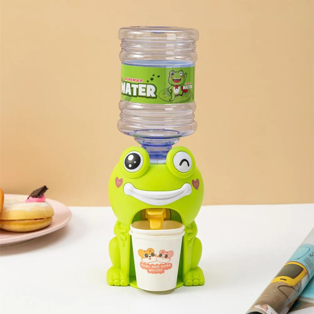 Mini Kids Cartoon Water Dispenser Toy