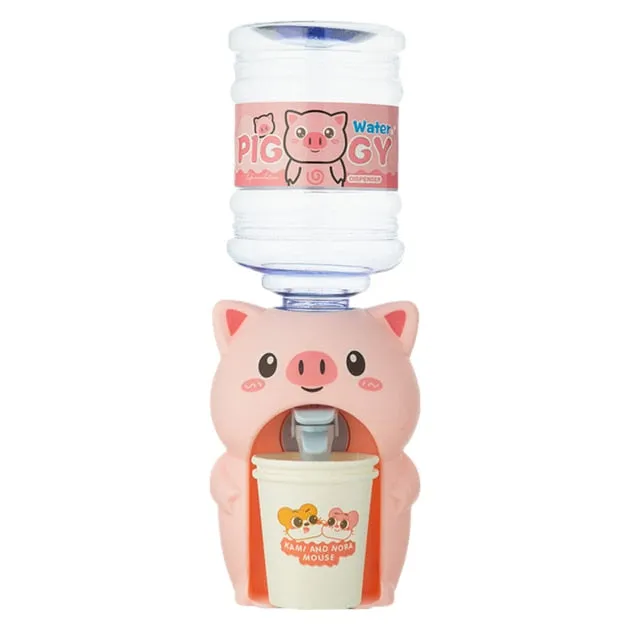 Mini Kids Cartoon Water Dispenser Toy